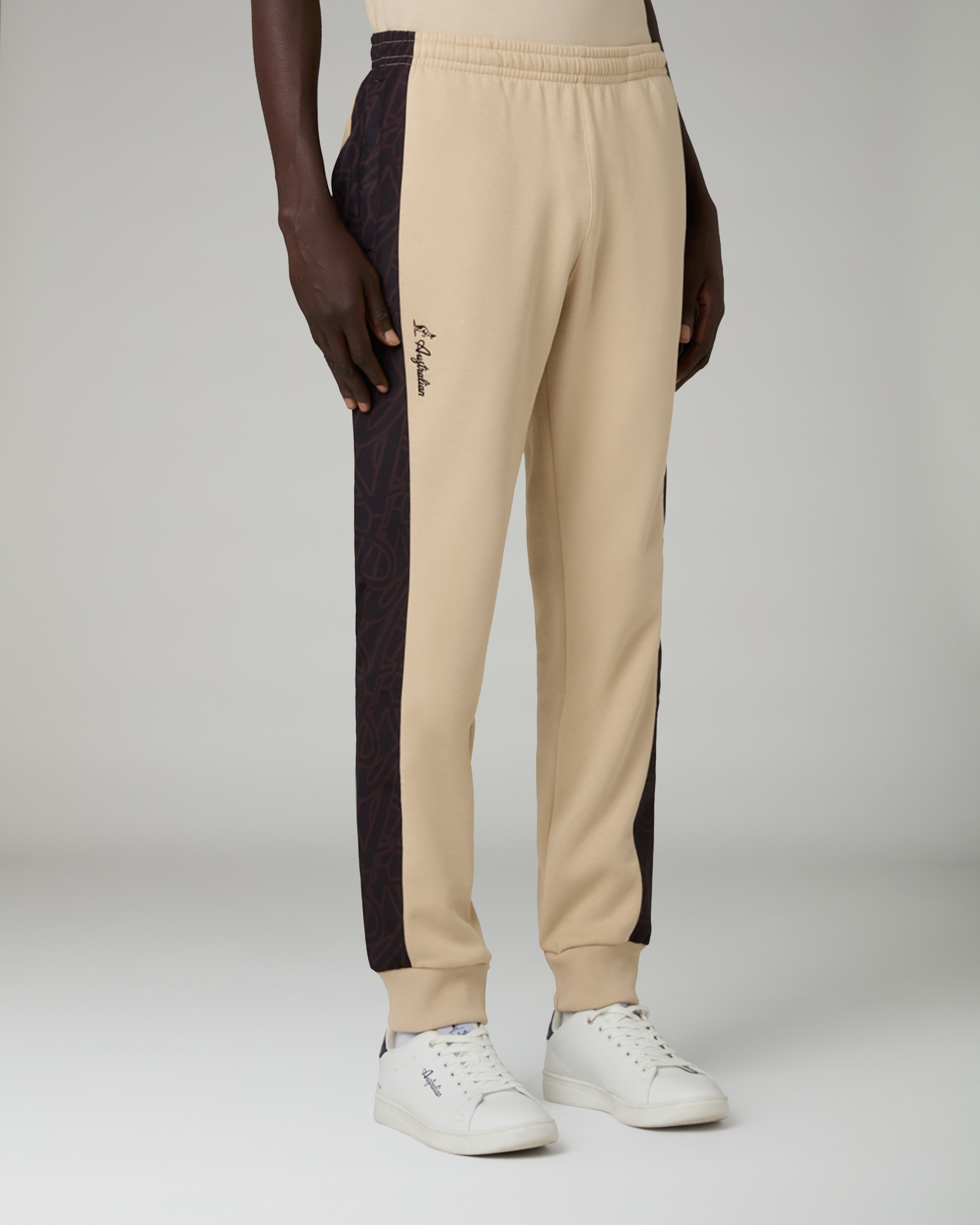 australian-iconissima-track-pant-felpa-smash-sabbia image 1