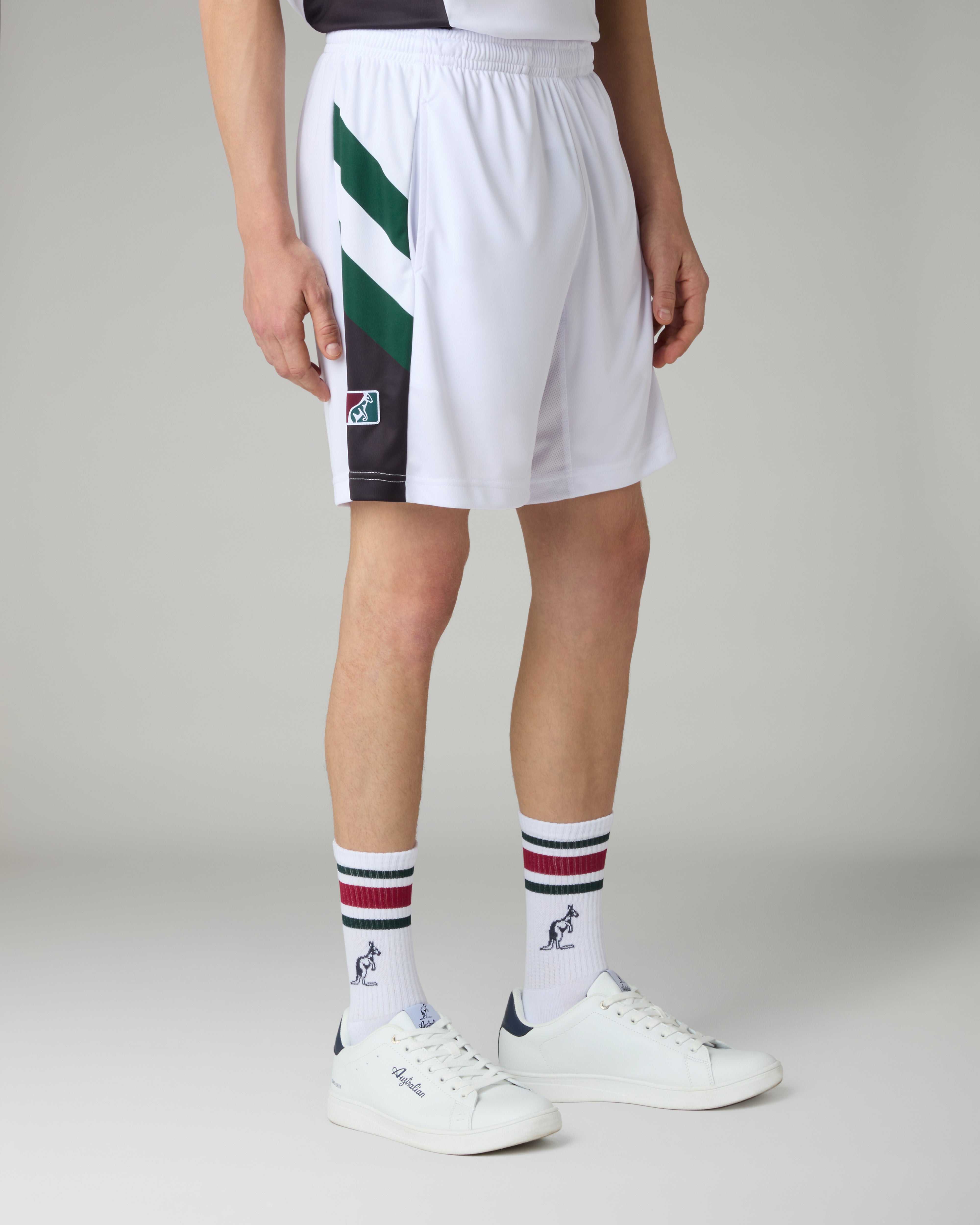 australian-classic-short-ace-bianco-short-tennis-traspirante image 1