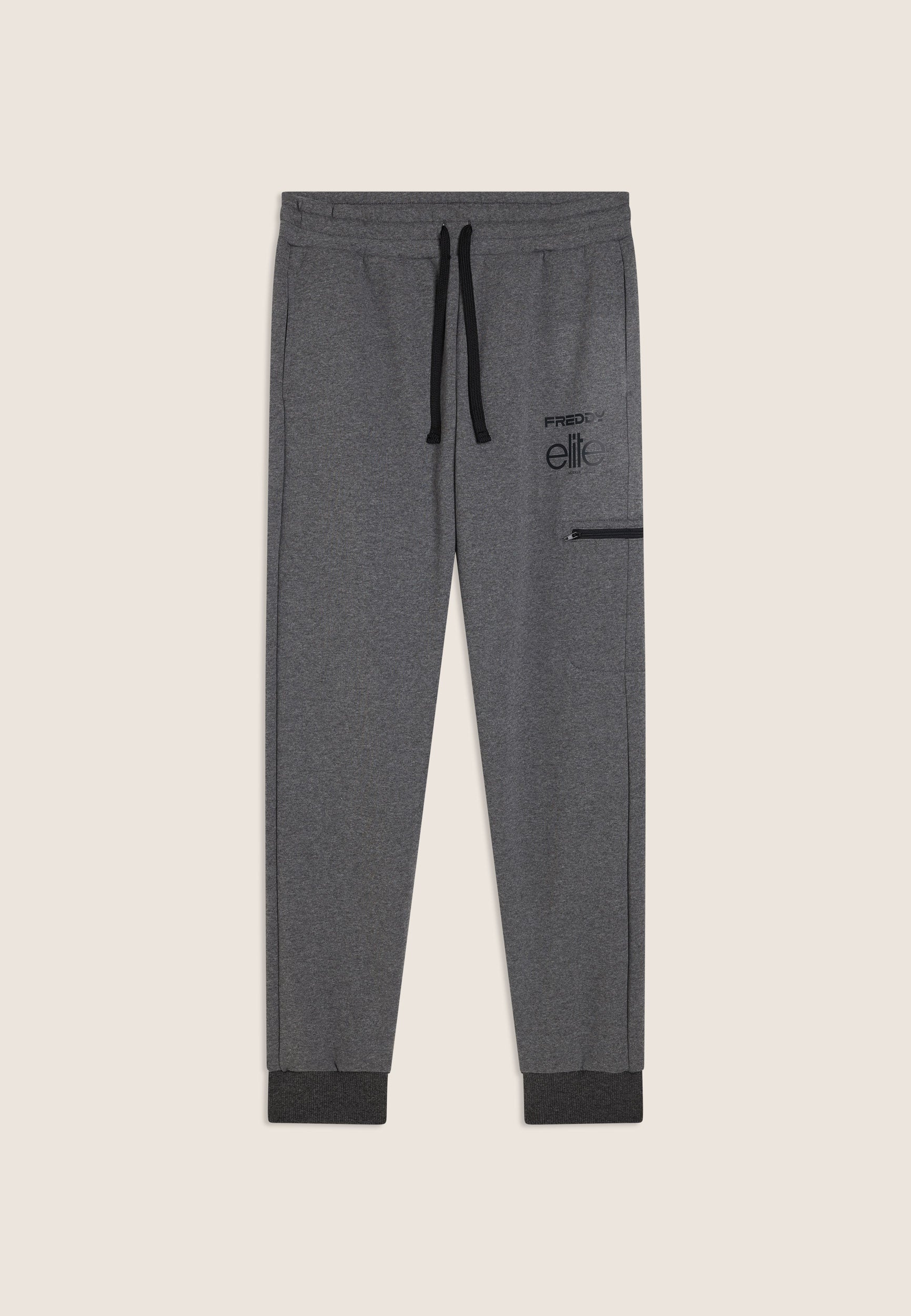 freddy-x-elite-pantaloni-sportivi-uomo-in-cotone-m-lange image 1