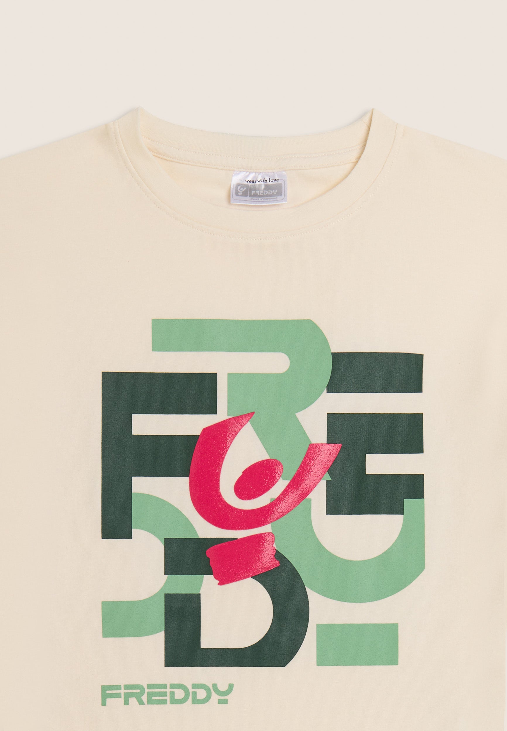 freddy-t-shirt-junior-regular-con-grafica-freddy-a-lettere-sparse image 6