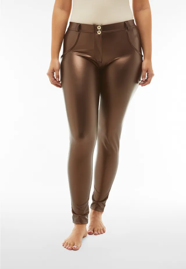 freddy-pantaloni-push-up-wr-up-superskinny-similpelle-metallizzata image 1