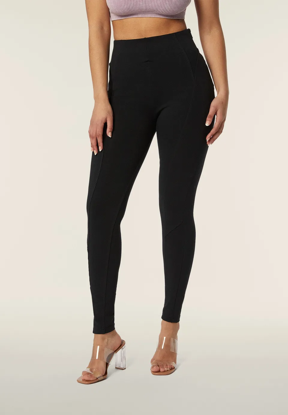 freddy-wr-up-pantaloni-donna-vita-alta-superskinny-con-zip-nascosta image 1