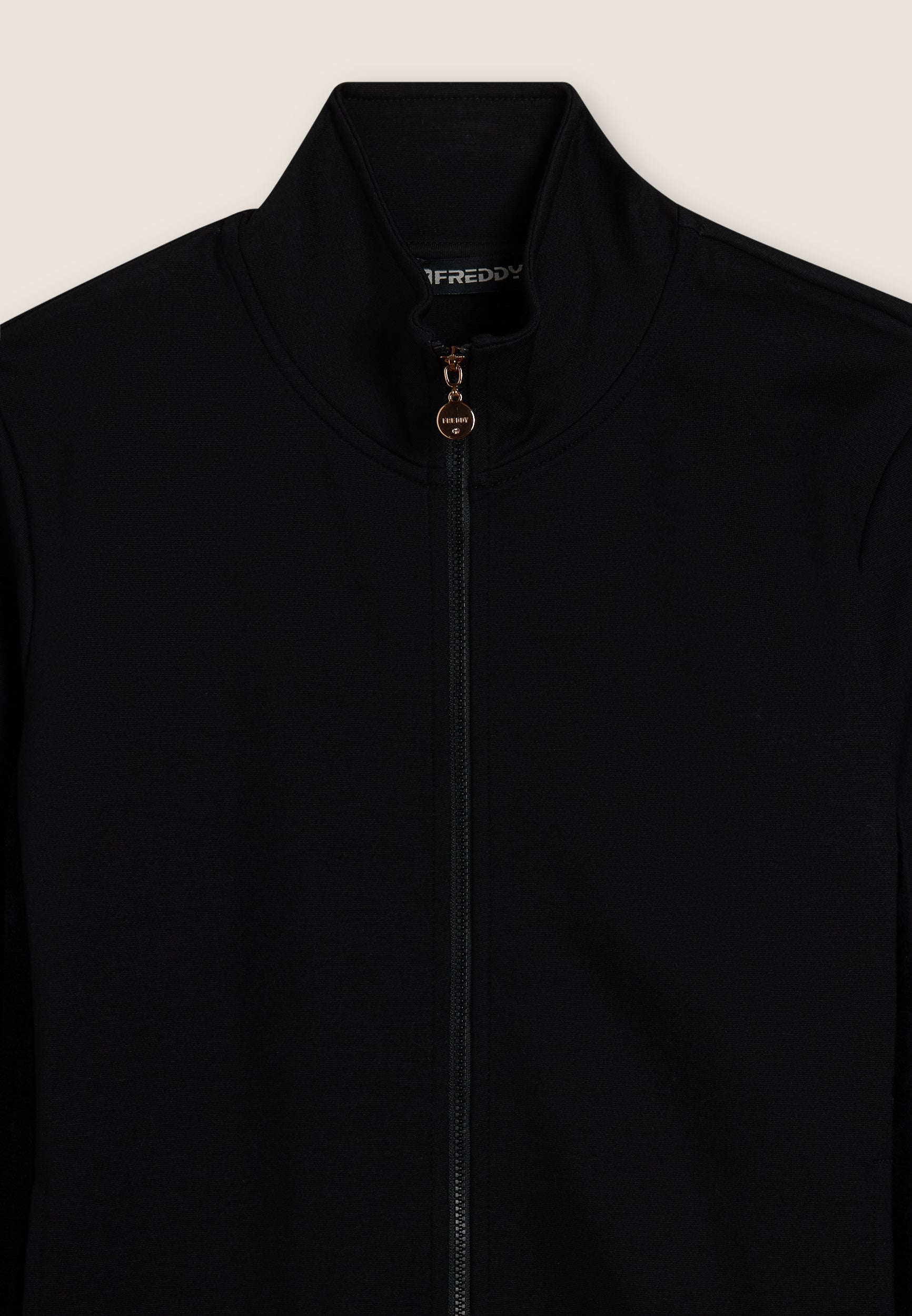 freddy-felpa-full-zip-in-viscosa-con-inserti-in-ciniglia image 8