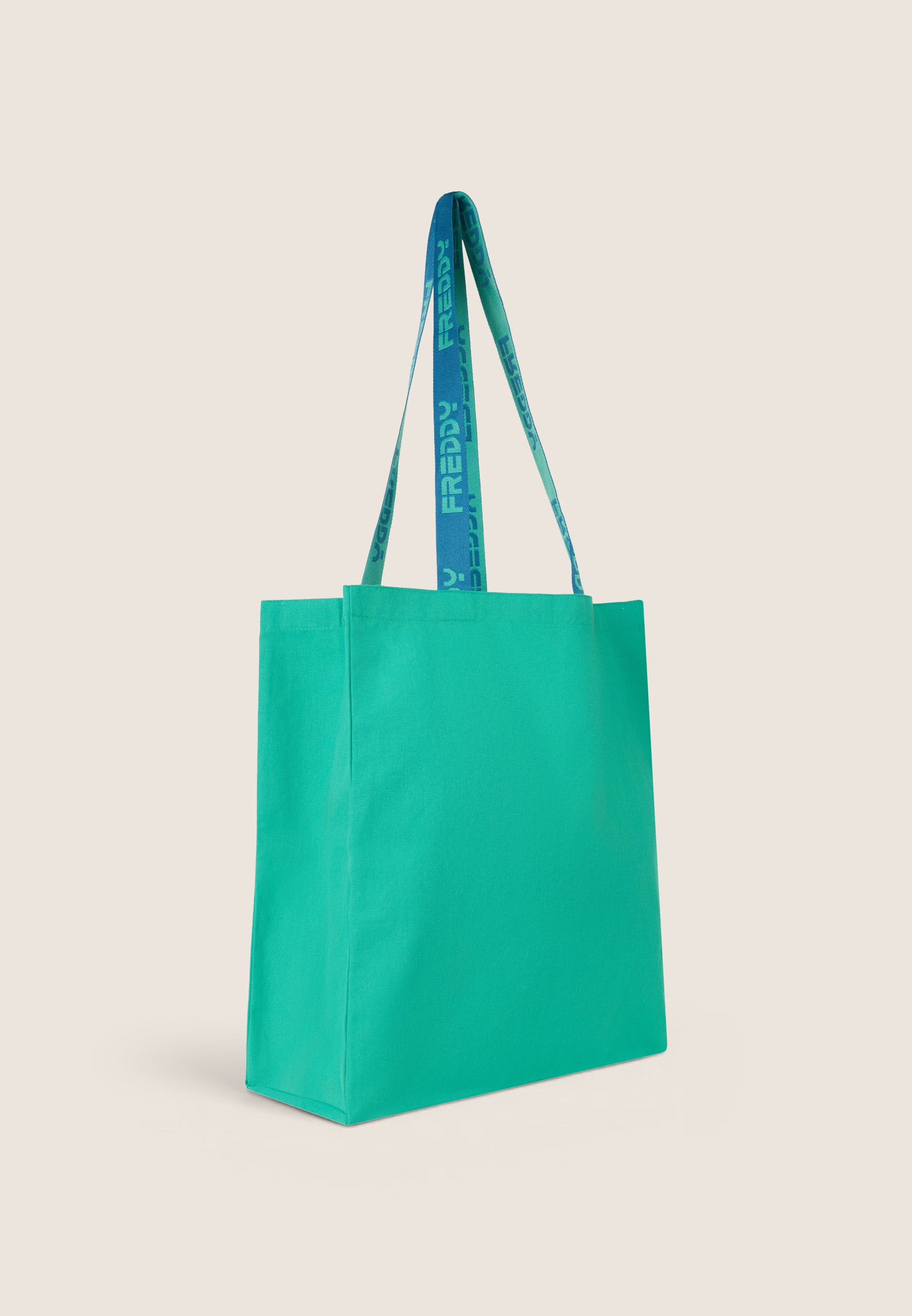 freddy-borsa-shopper-donna-tela-cotone-loghi-contrasto image 6