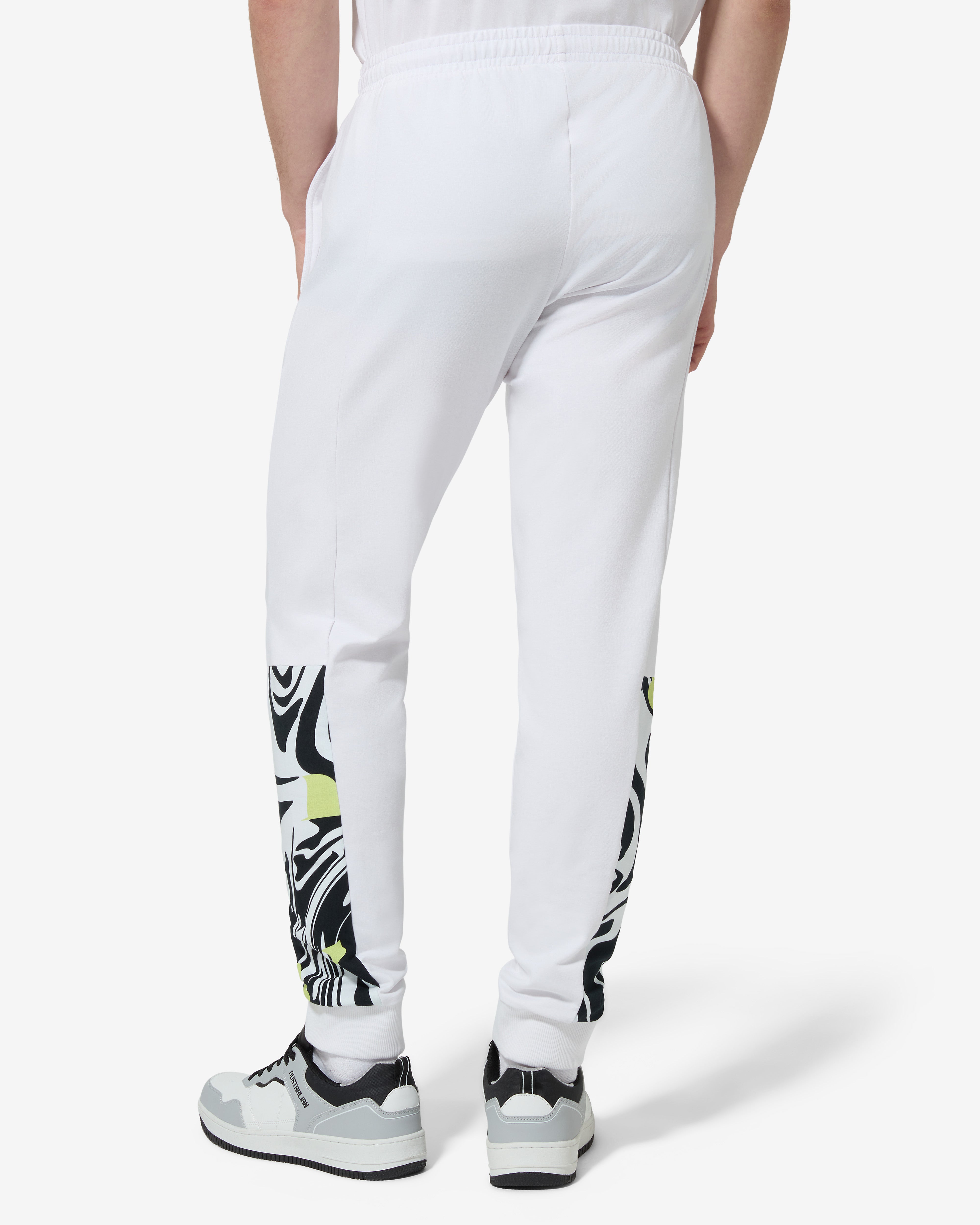 australian-vinyl-track-pant-pantalone-felpa-bianco image 3