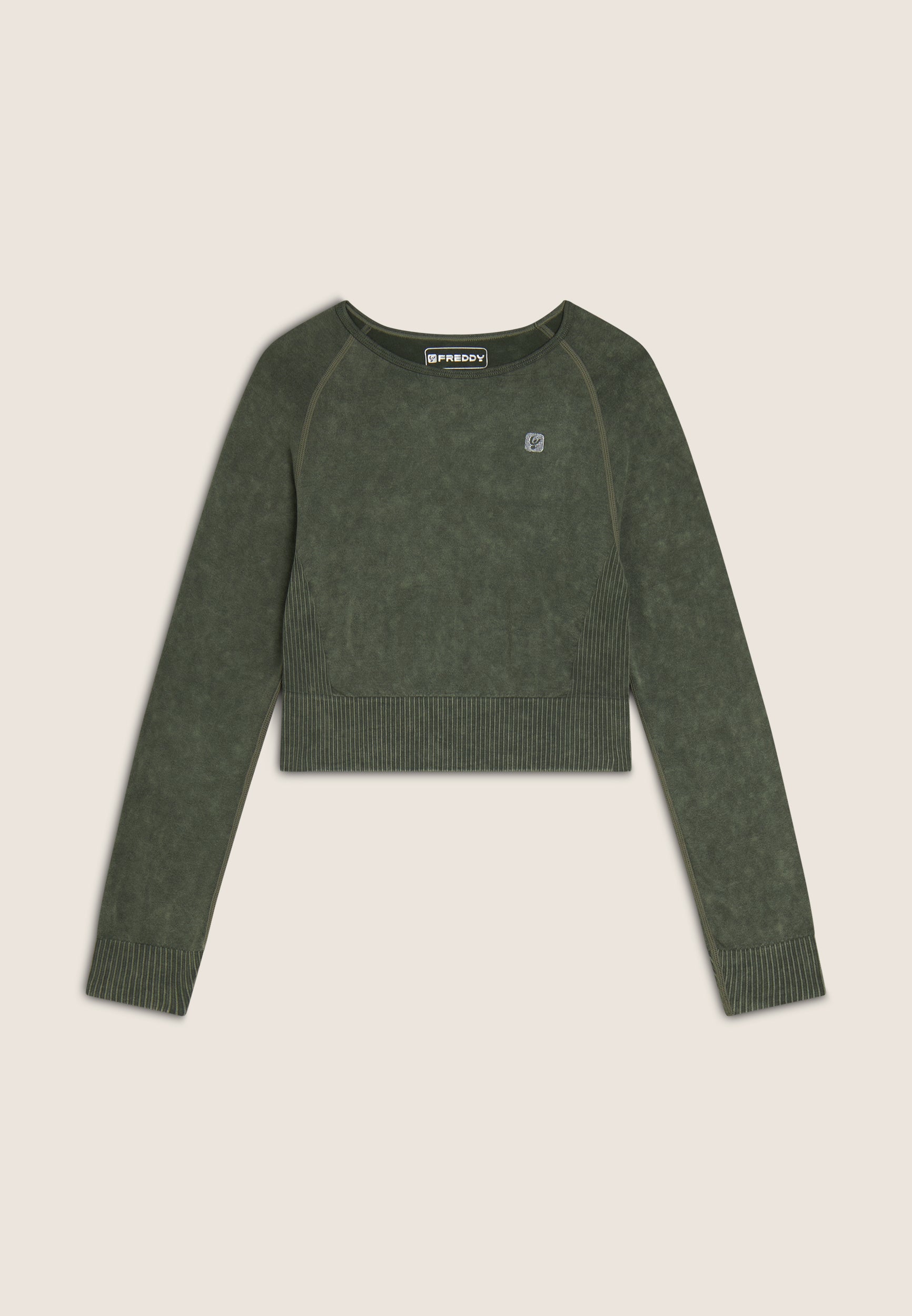 freddy-maglia-corta-seamless-maniche-lunghe-ice-wash image 5