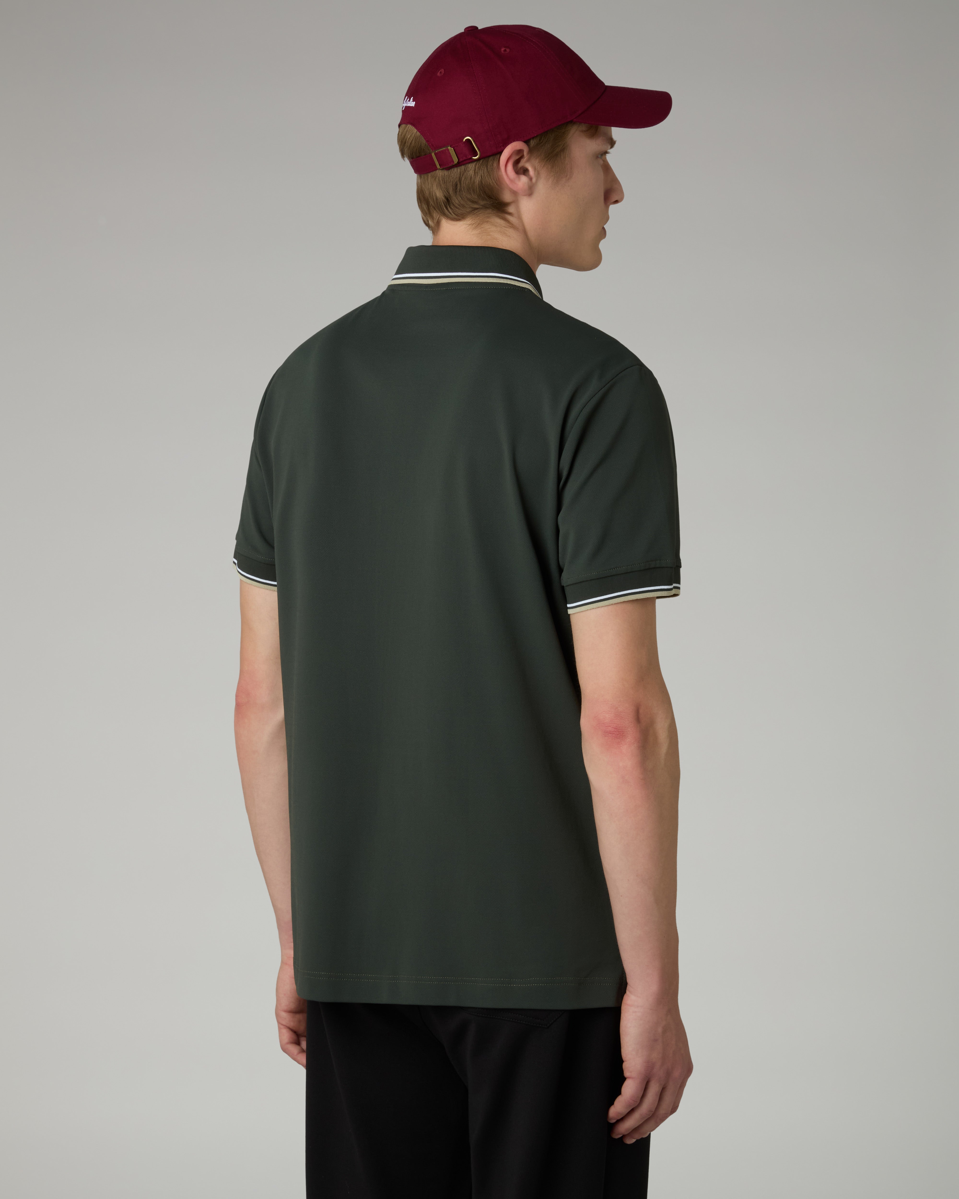 australian-2-stripes-polo-shirt-league-polo-piquet-tecnico image 3