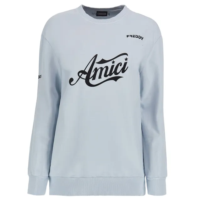 freddy-amici-felpa-ufficiale-unisex-daily-amici20-logo-a-contrasto image 1