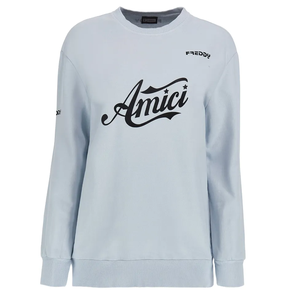 freddy-amici-felpa-ufficiale-unisex-daily-amici20-logo-a-contrasto image 1