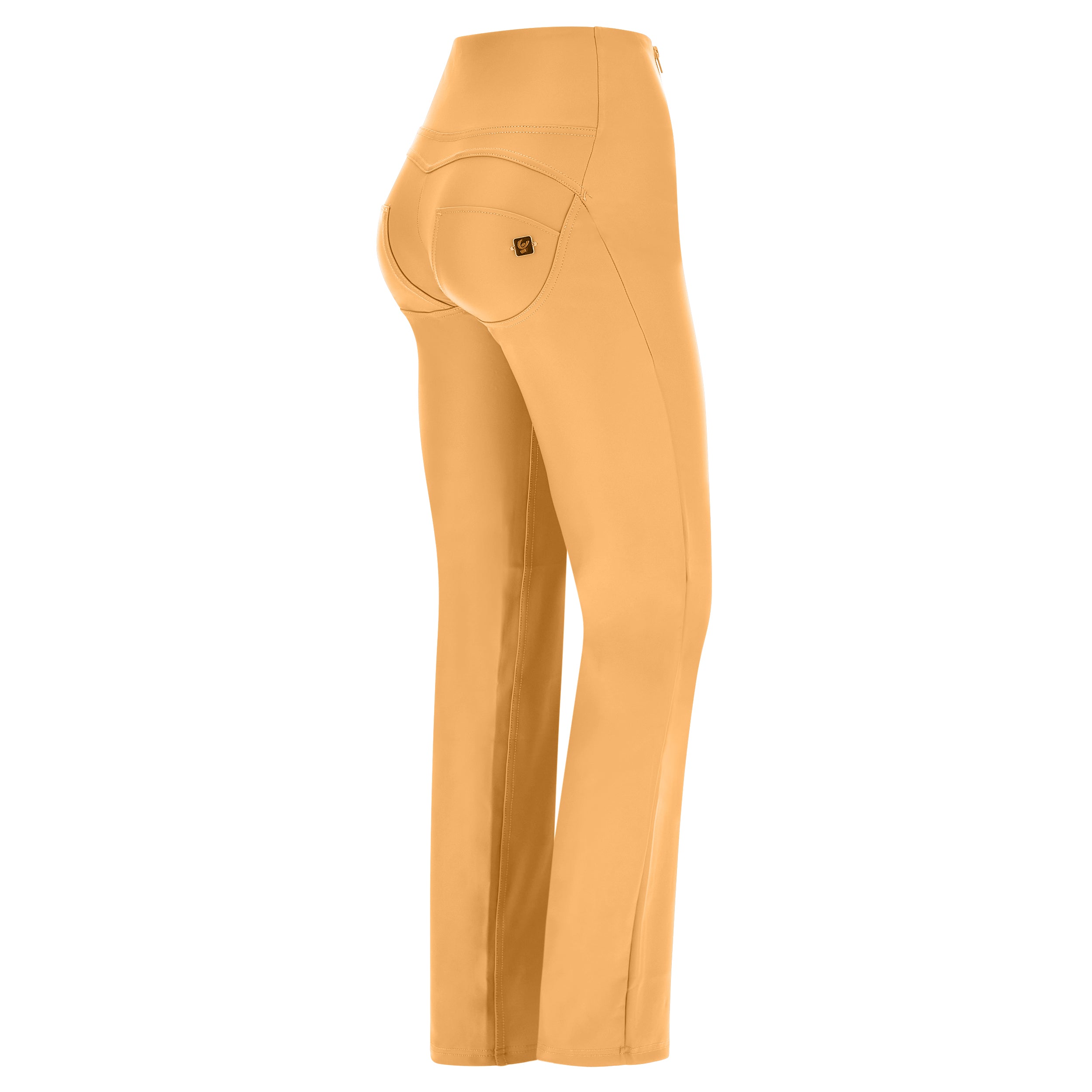 freddy-wr-up-pantaloni-wide-leg-vita-alta-doppia-zip-in-similpelle image 6