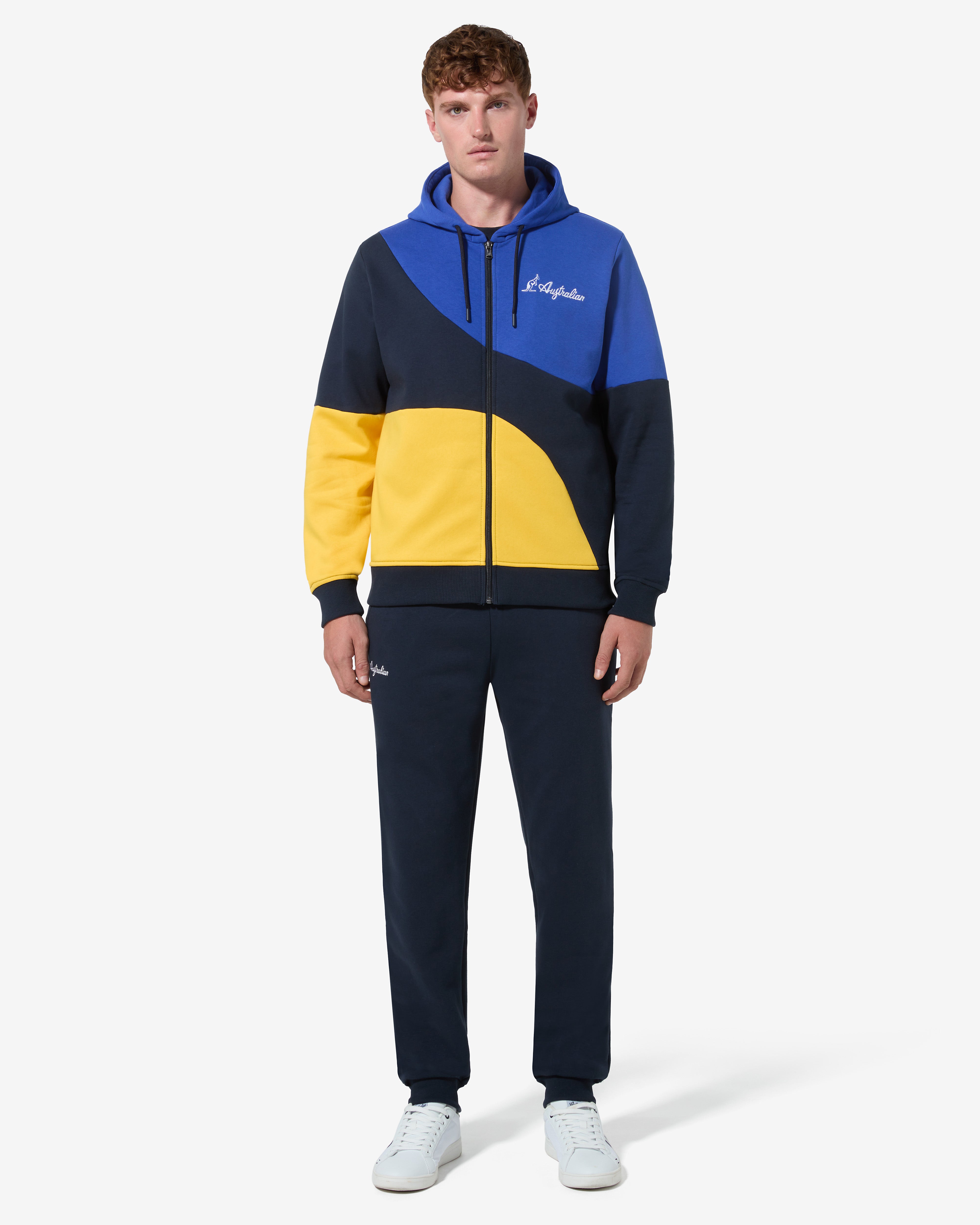 australian-anti-gravity-track-jacket-giacca-in-felpa-invernale-blu-navy image 2