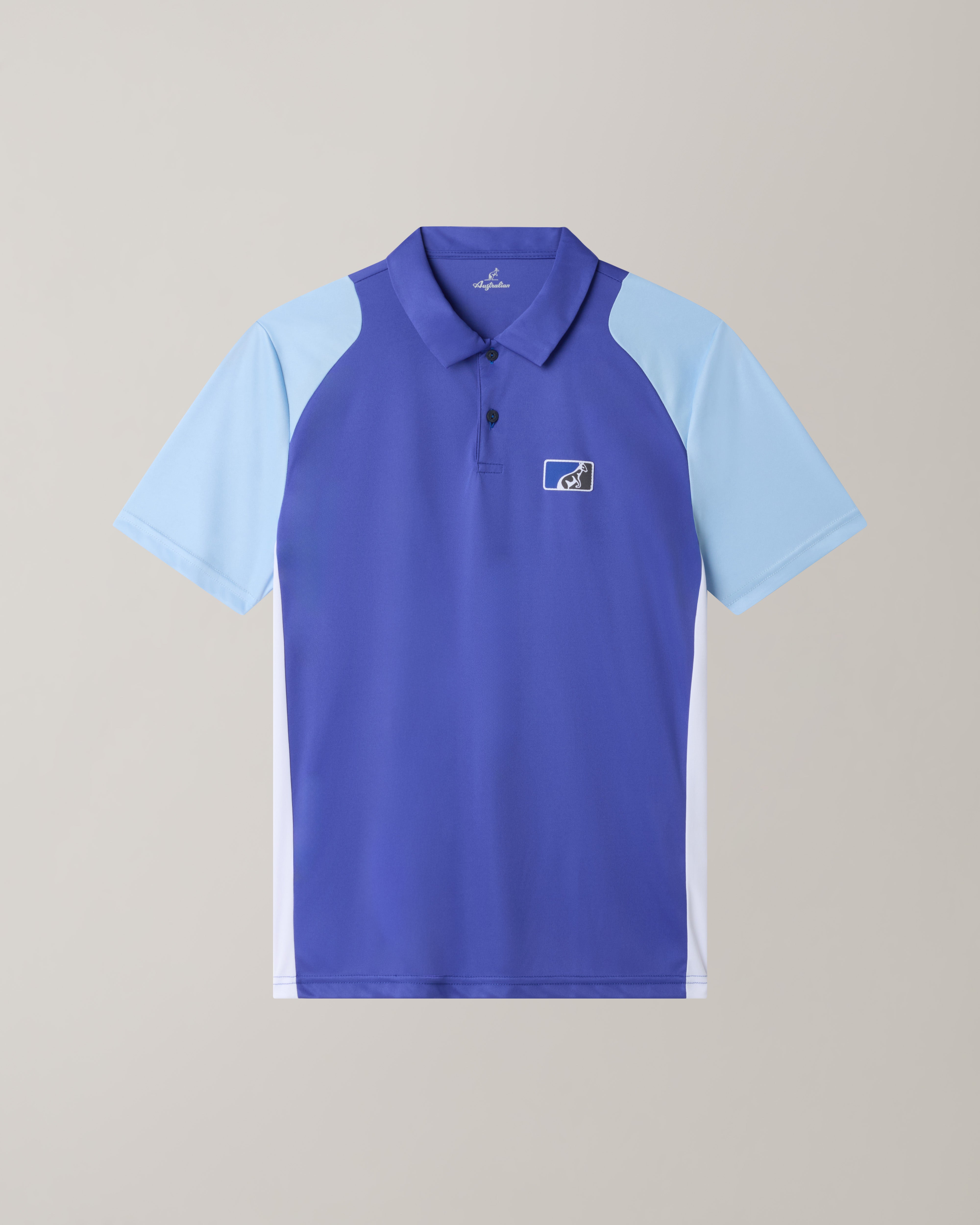 australian-classic-pro-polo-shirt-tecnica-liberty-blu image 5