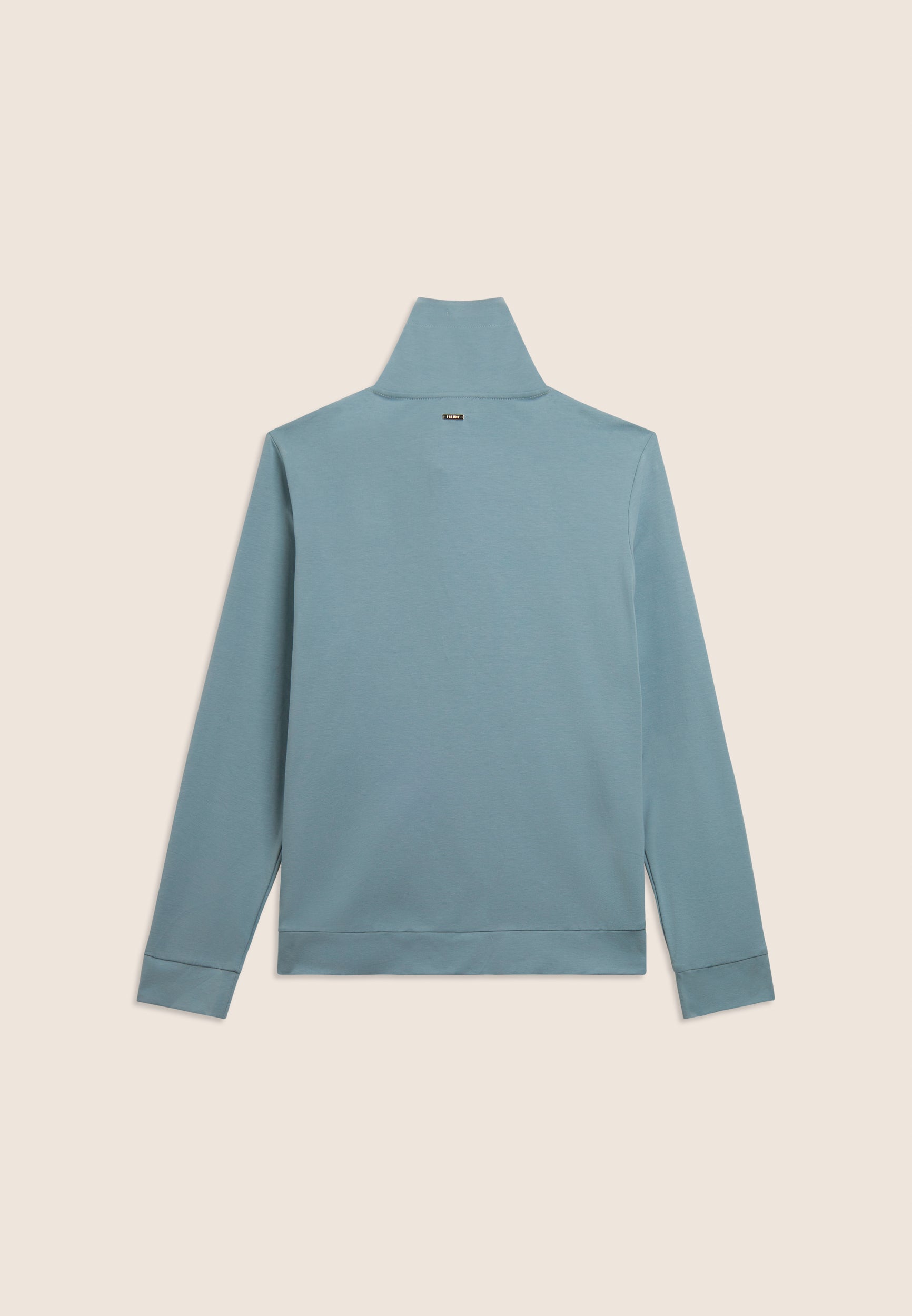 freddy-felpa-zip-donna-con-collo-alto-e-logo-con-borchie image 7