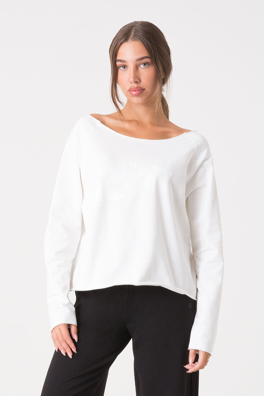 dimensione-danza-ballet-magliaccia-felpa-garzata-maniche-lunghe-donna image 6