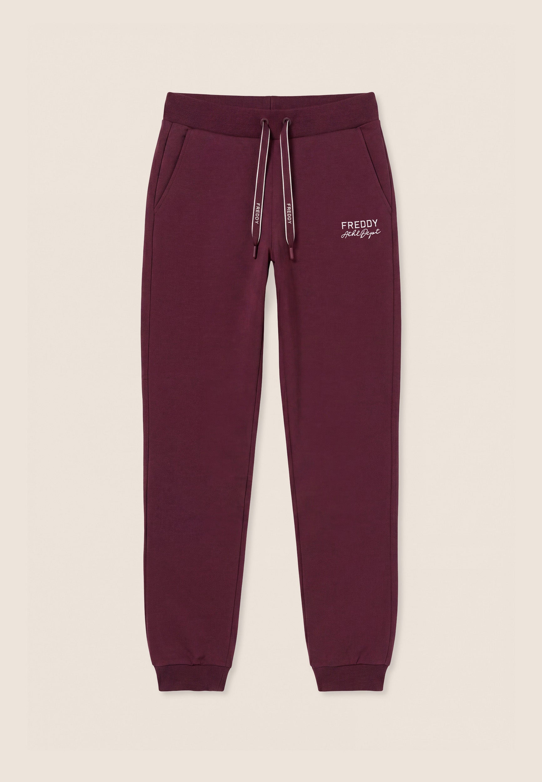 freddy-pantaloni-sportivi-donna-in-felpa-regular-fit-con-polsino image 1