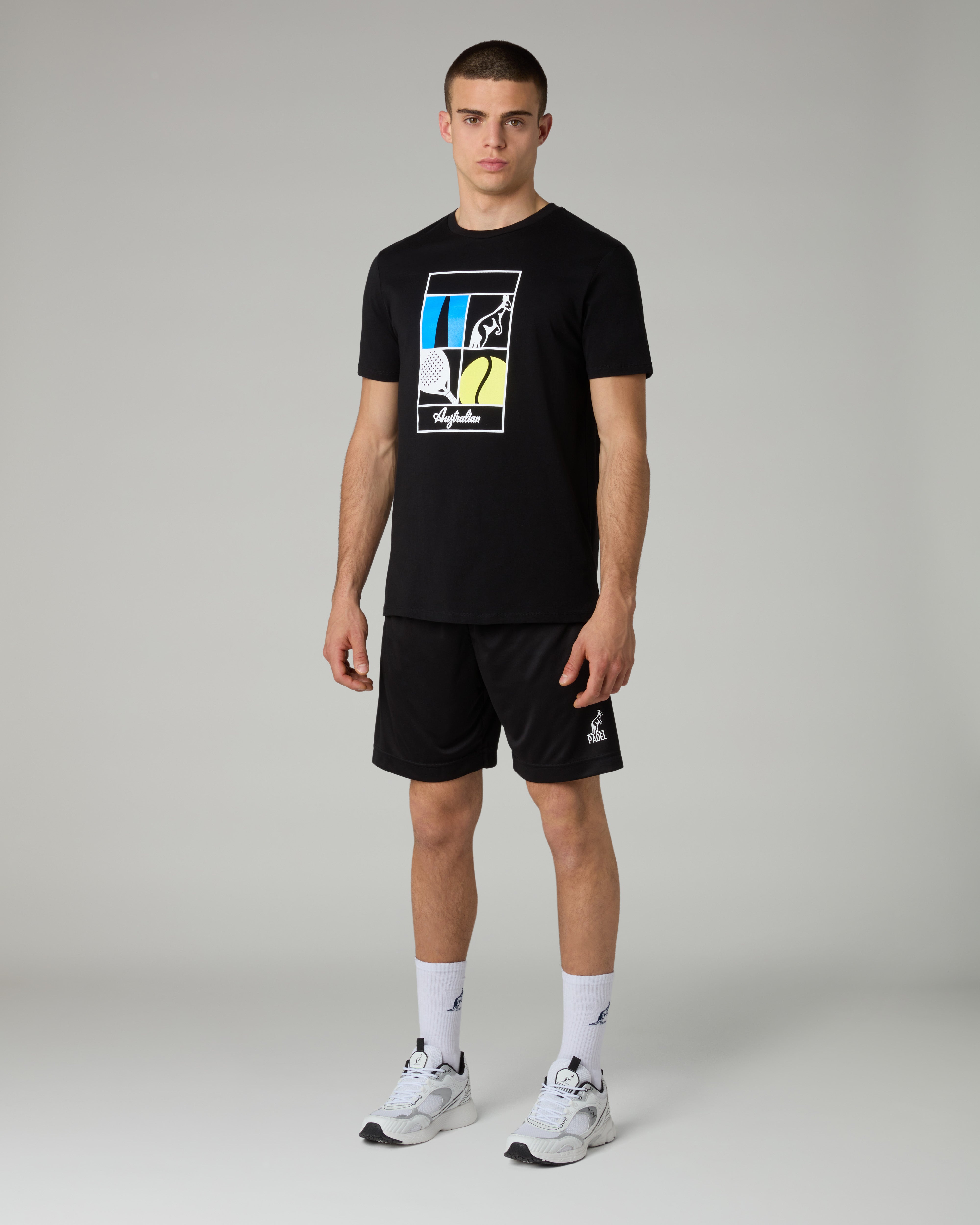 australian-meridiana-t-shirt-t-shirt-cotone-uomo-nero image 2