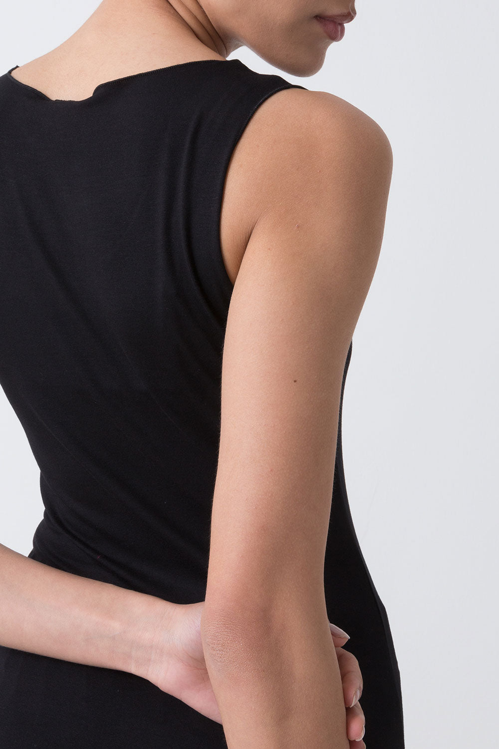 dimensione-danza-basic-canotta-in-jersey-elasticizzato-canotta-donna-aderente image 5