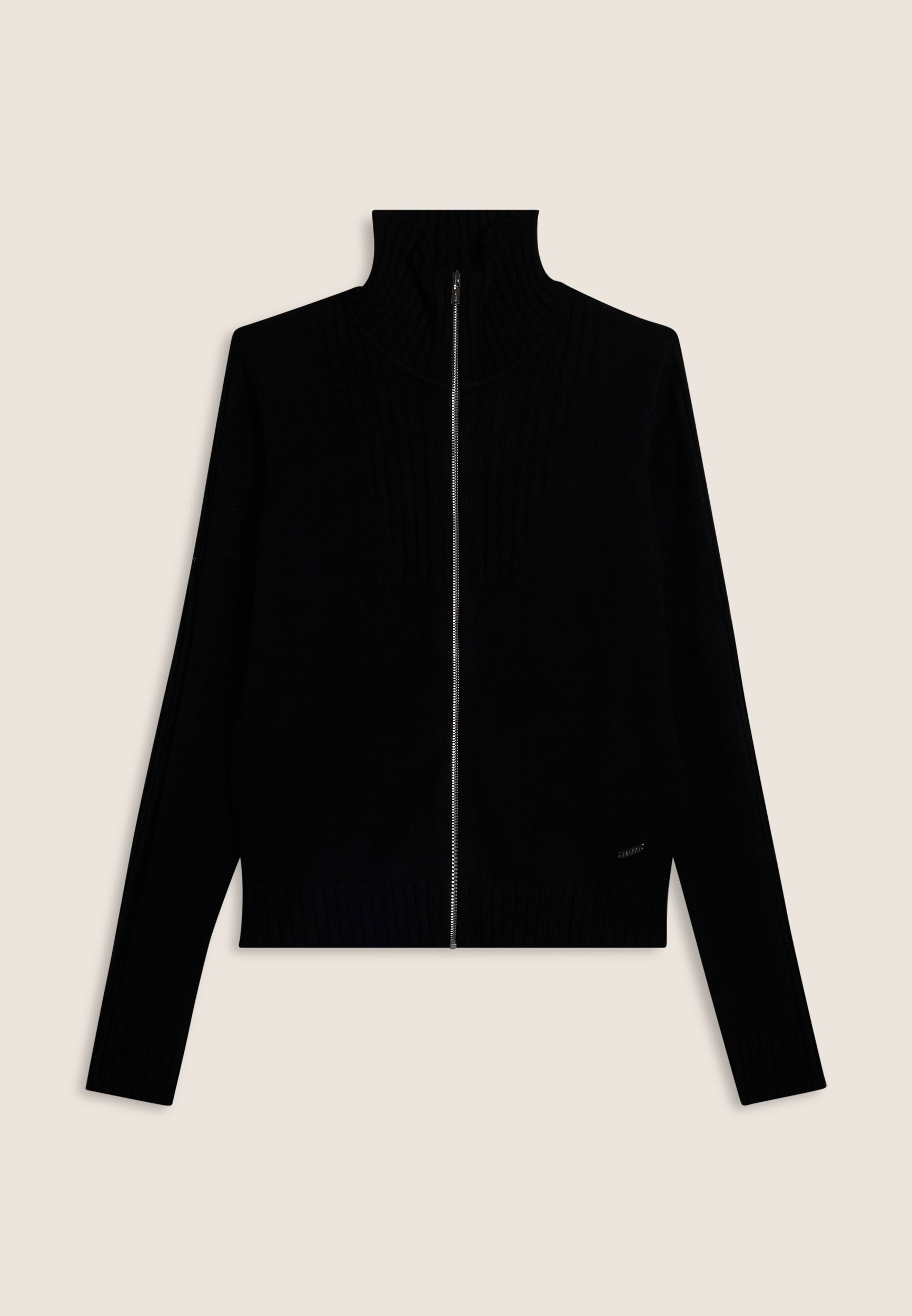 freddy-maglia-collo-a-camicia-slim-fit-con-zip-e-costina image 5