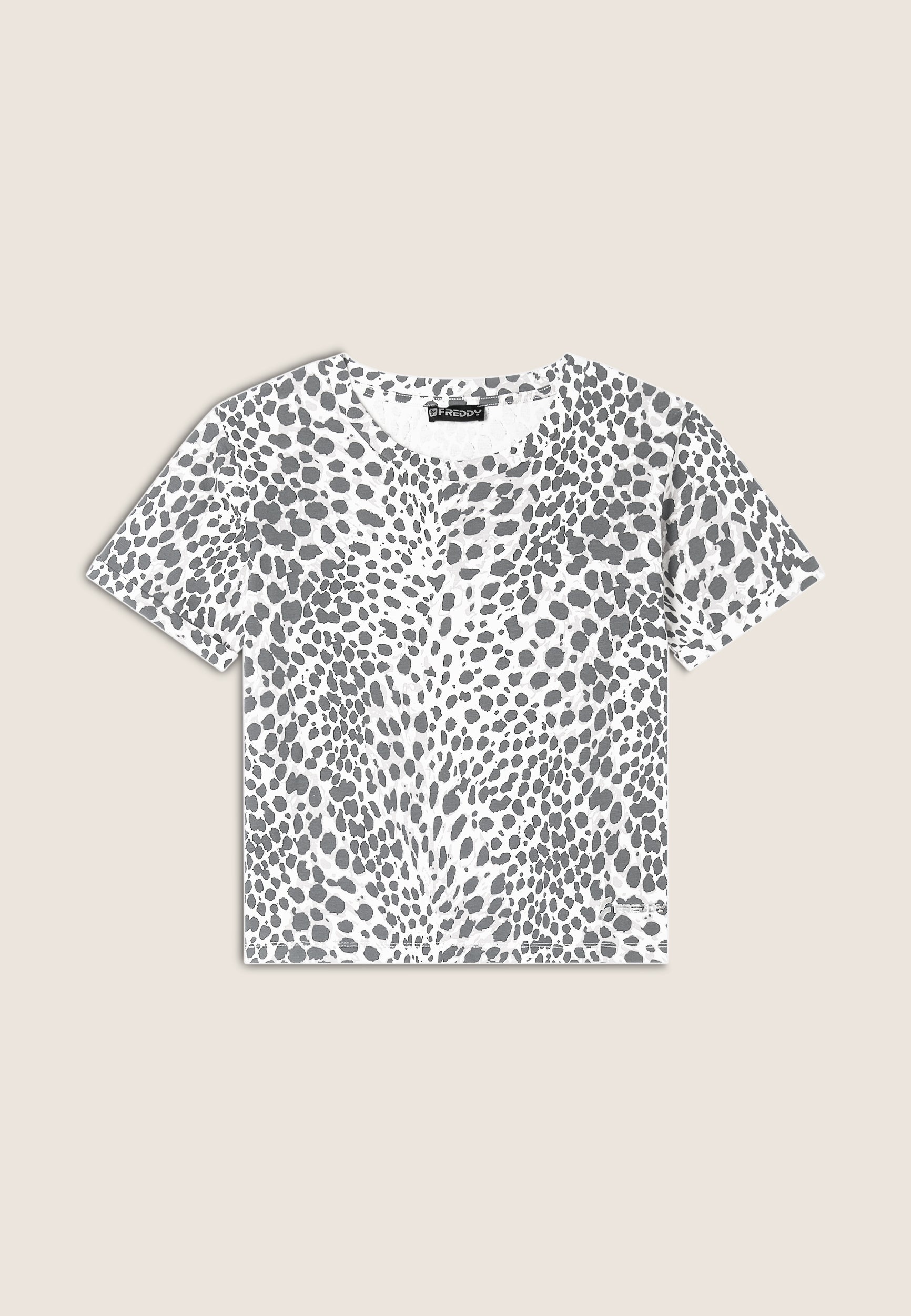 freddy-t-shirt-regular-fit-in-jersey-animalier-con-logo image 6