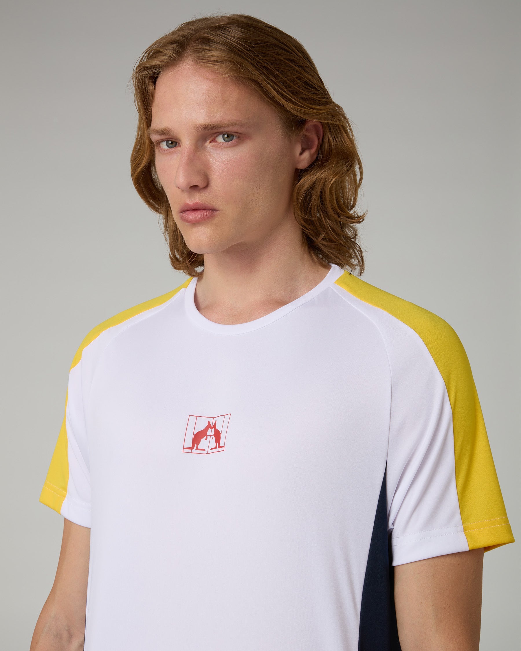 australian-rebels-t-shirt-tecnica-ace-bianca-padel image 4