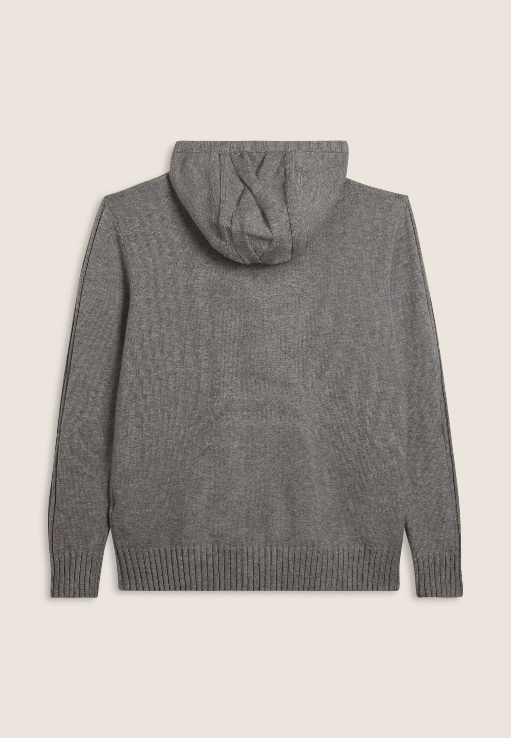 freddy-maglia-donna-tricot-con-cappuccio-e-treccia-frontale image 6