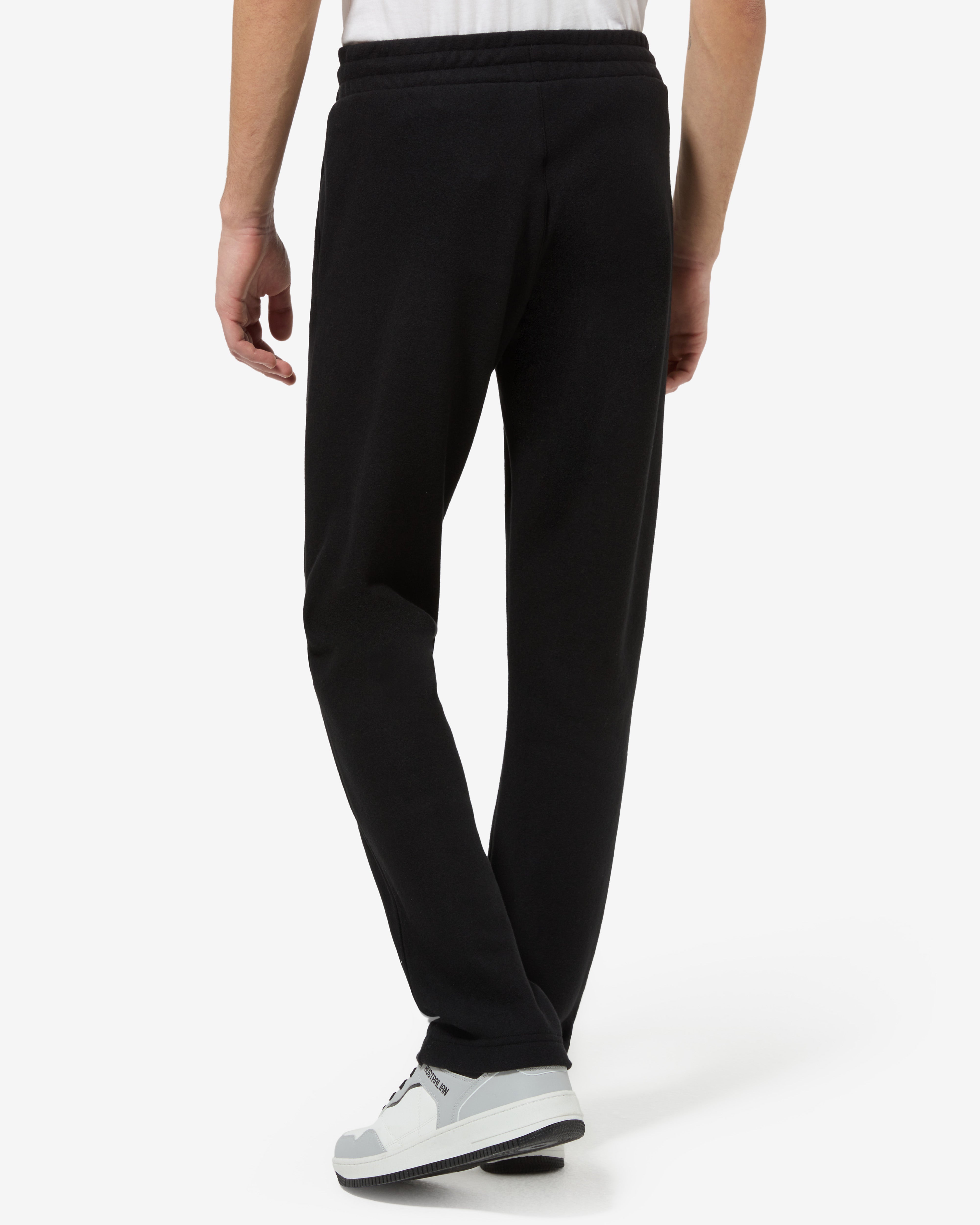 australian-softech-track-pant-pantalone-tuta-nero image 3