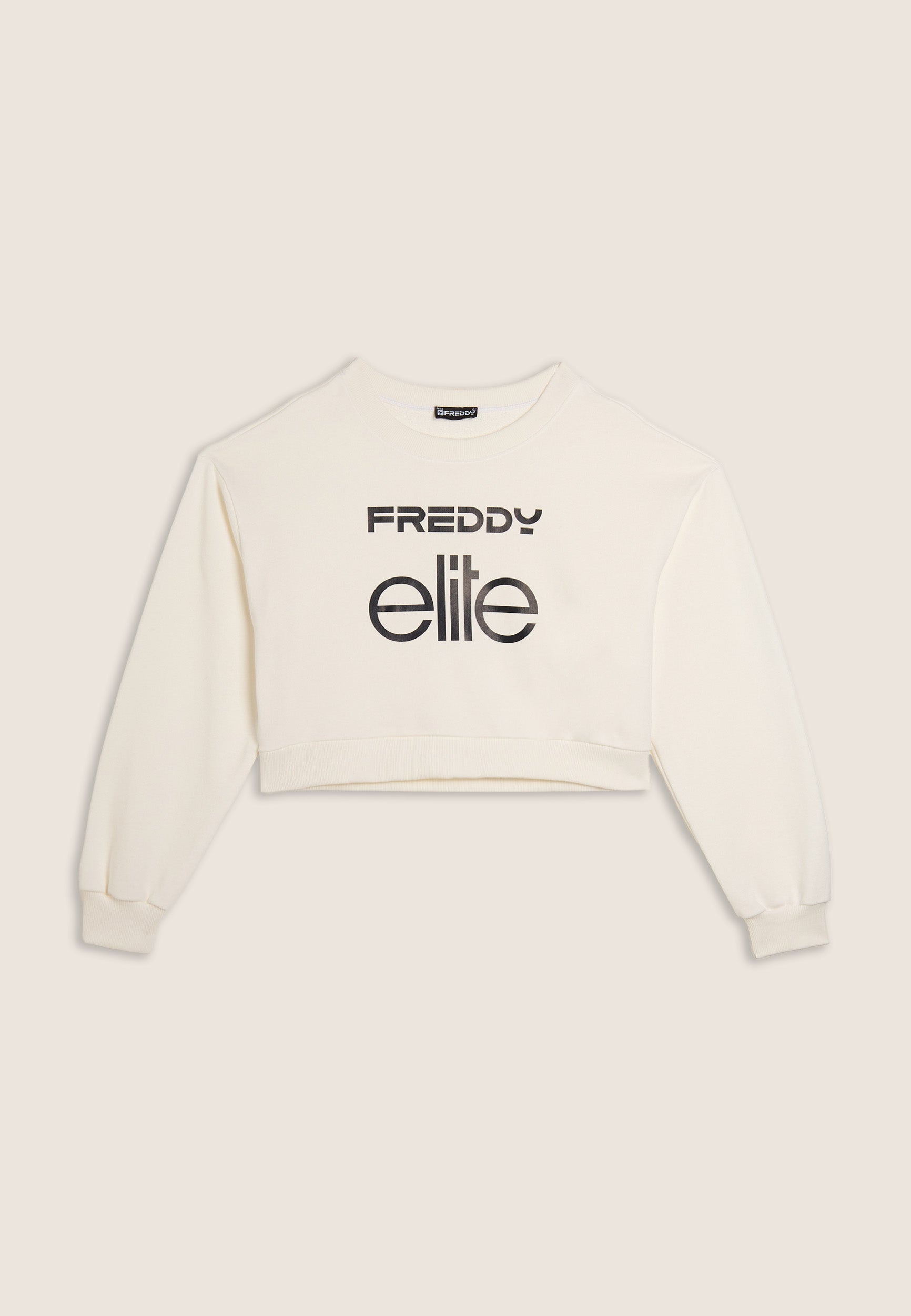 freddy-felpa-donna-cropped-comfort-fit-elite-100-cotone image 6