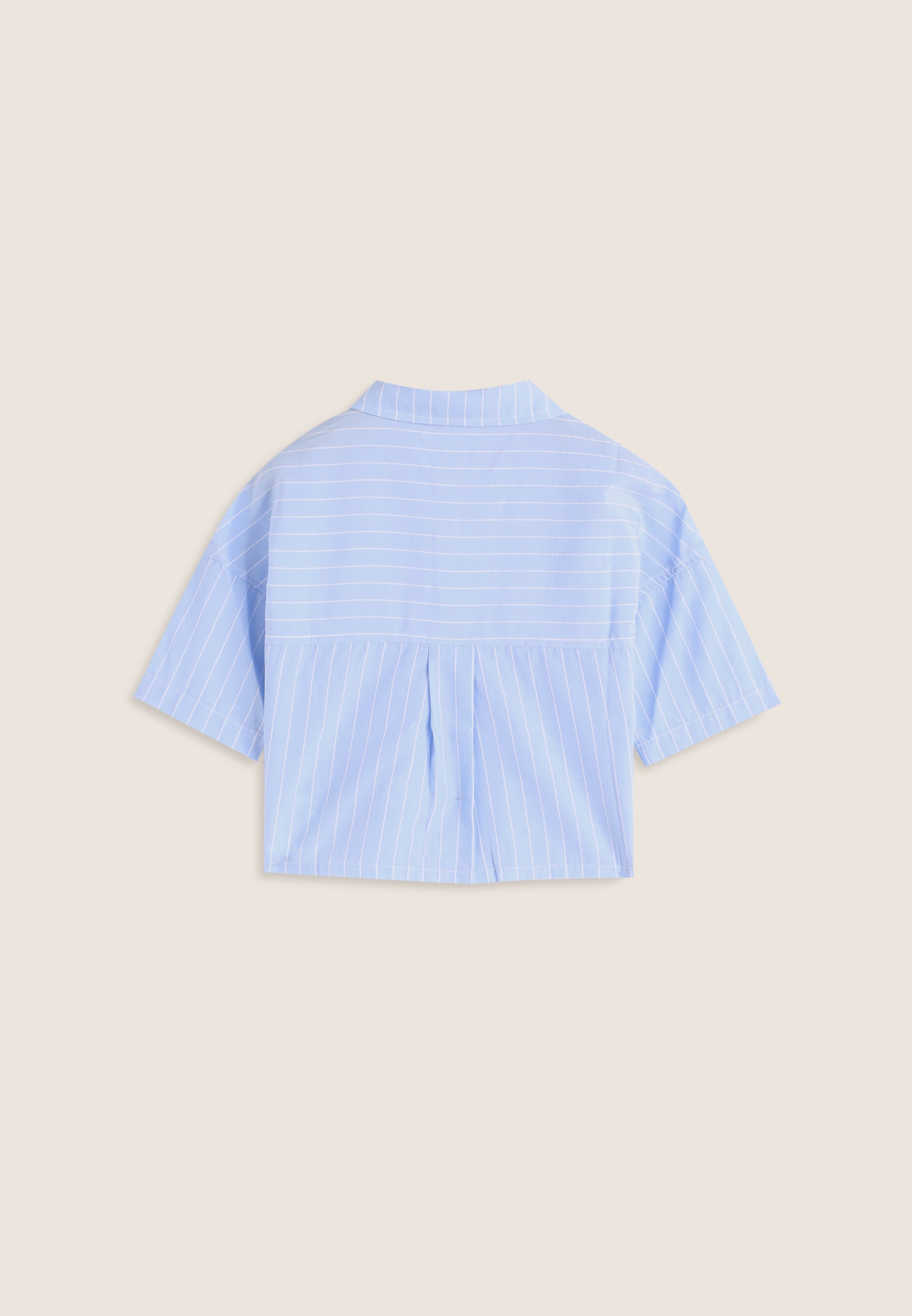 freddy-wr-up-camicia-cropped-a-righe-maniche-ampie image 2