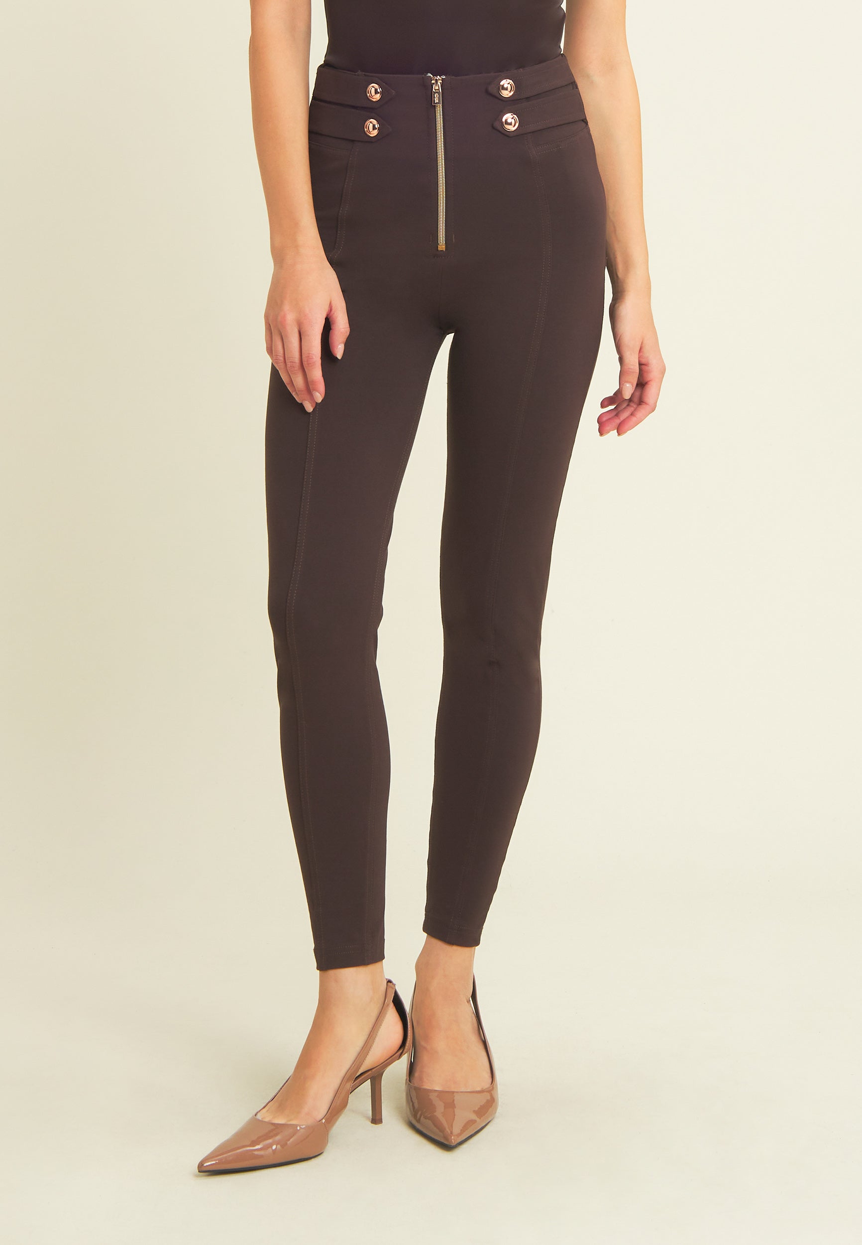freddy-pantaloni-wr-up-superskinny-7-8-vita-alta-in-cotone-organico-con-oro image 1
