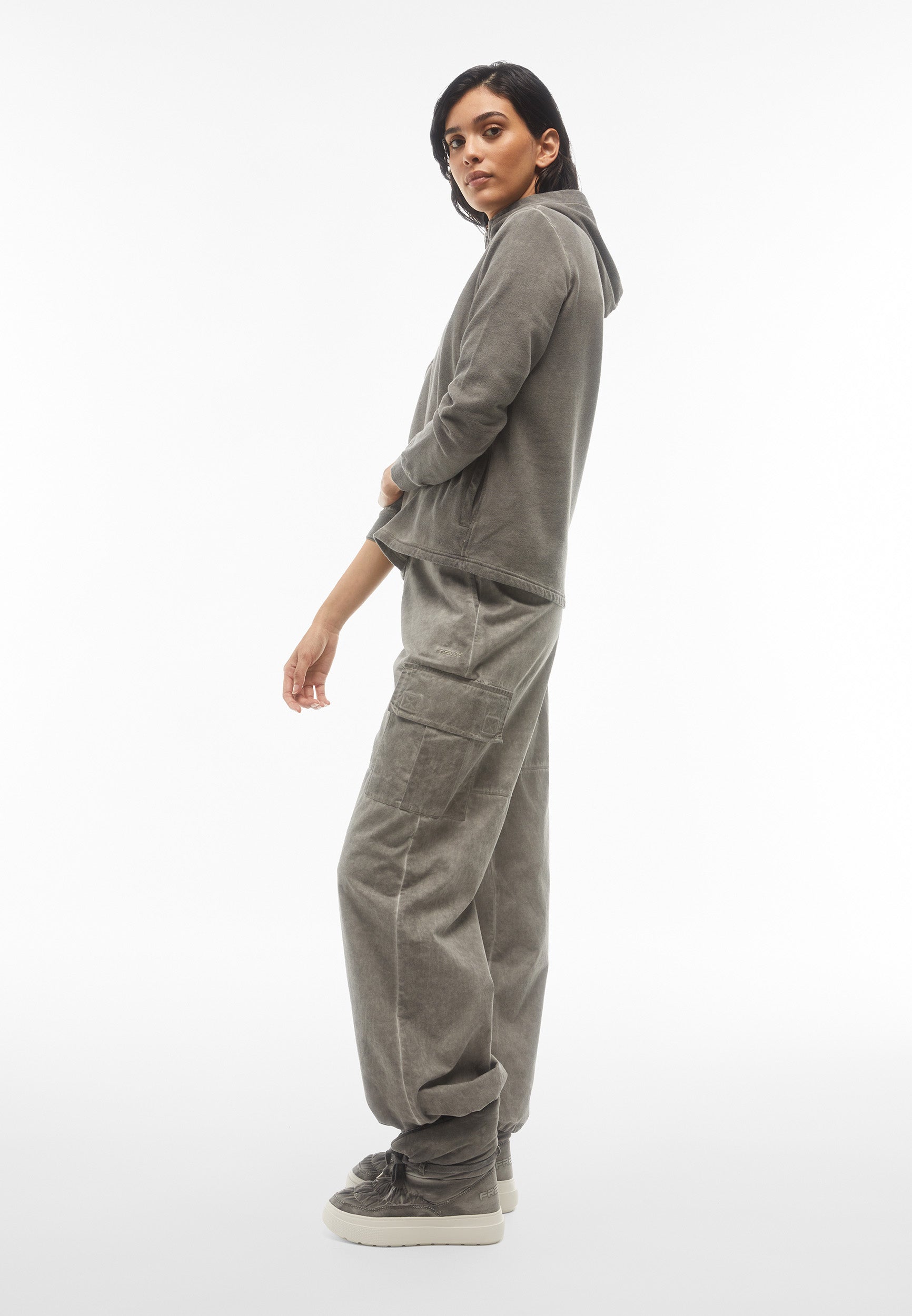 freddy-pantaloni-cargo-canvas-cold-dyed-stile-90s image 2