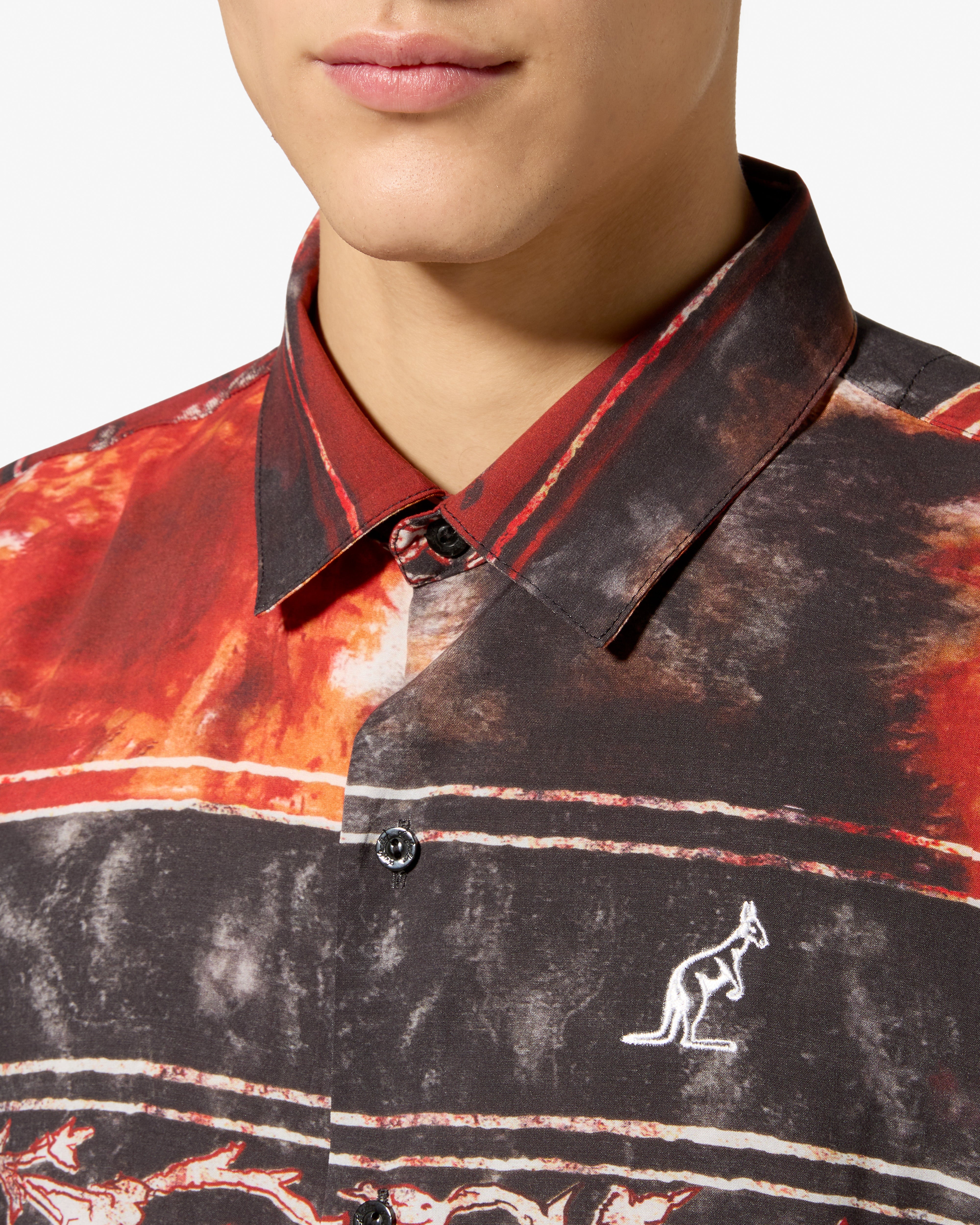 australian-suava-shirt-camicia-baku-rossa-vestibilit-1994 image 5