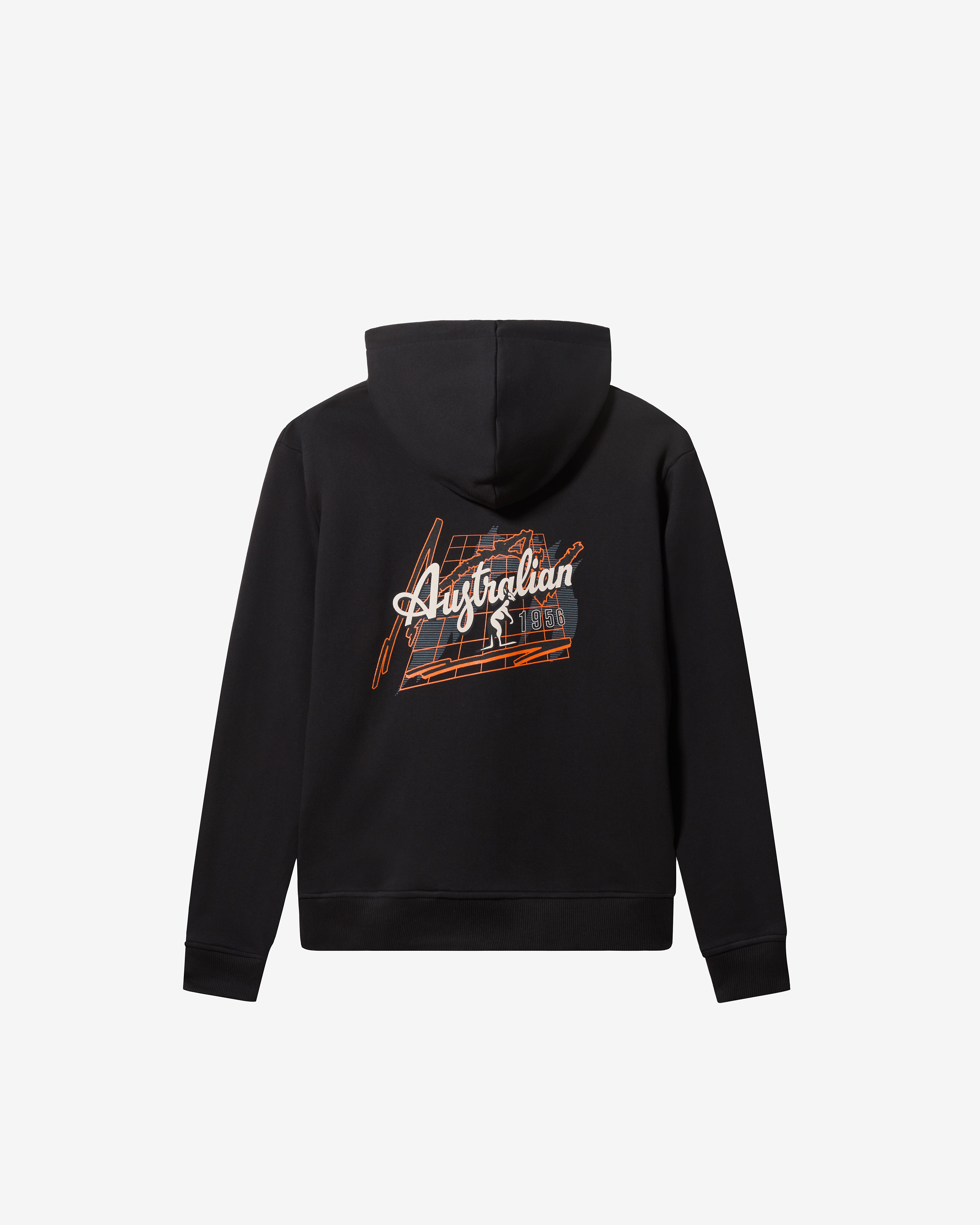 australian-opal-hoodie-felpa-cotone-cappuccio-nera image 6