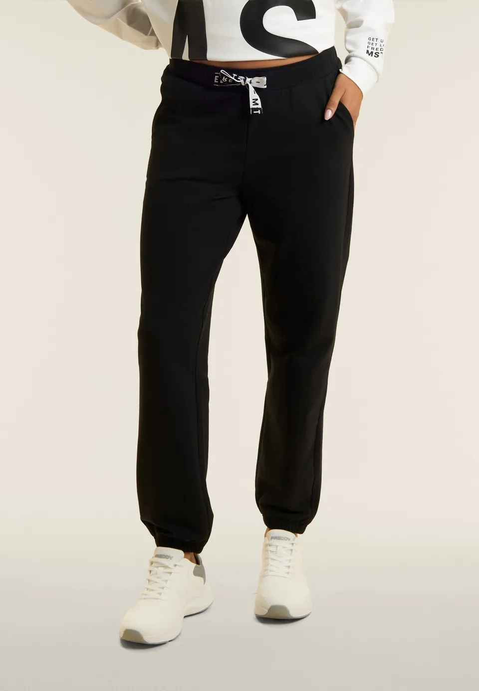 freddy-pantaloni-sportivi-regular-con-coulisse-logata-mst image 1