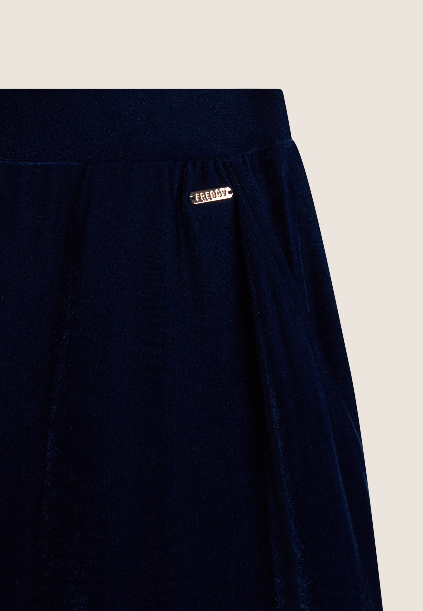 freddy-pantaloni-wide-leg-comfort-donna-tessuto-lurex image 3