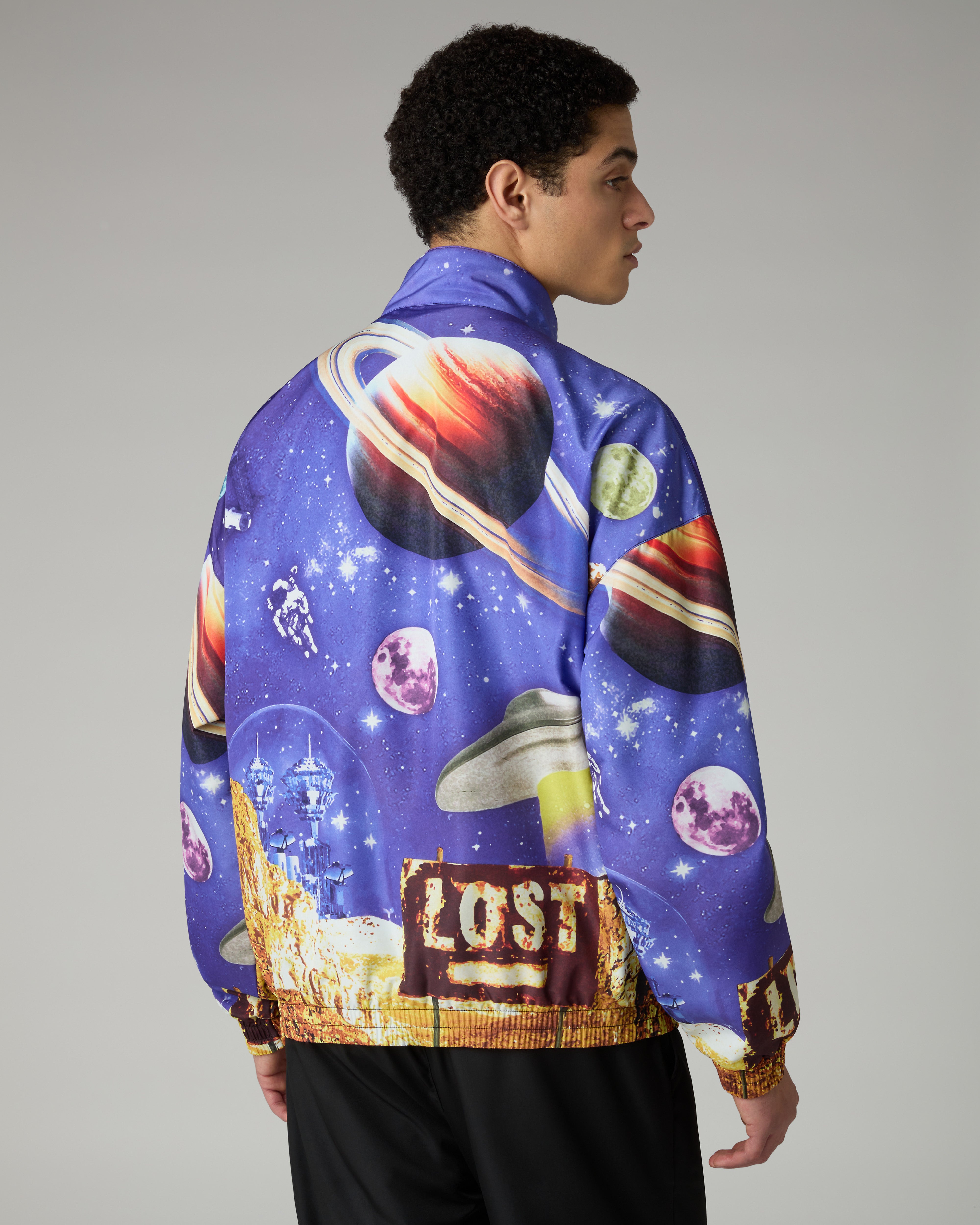 australian-lost-track-jacket-giacca-heritage-nera-in-tessuto-smash-superleggero image 3