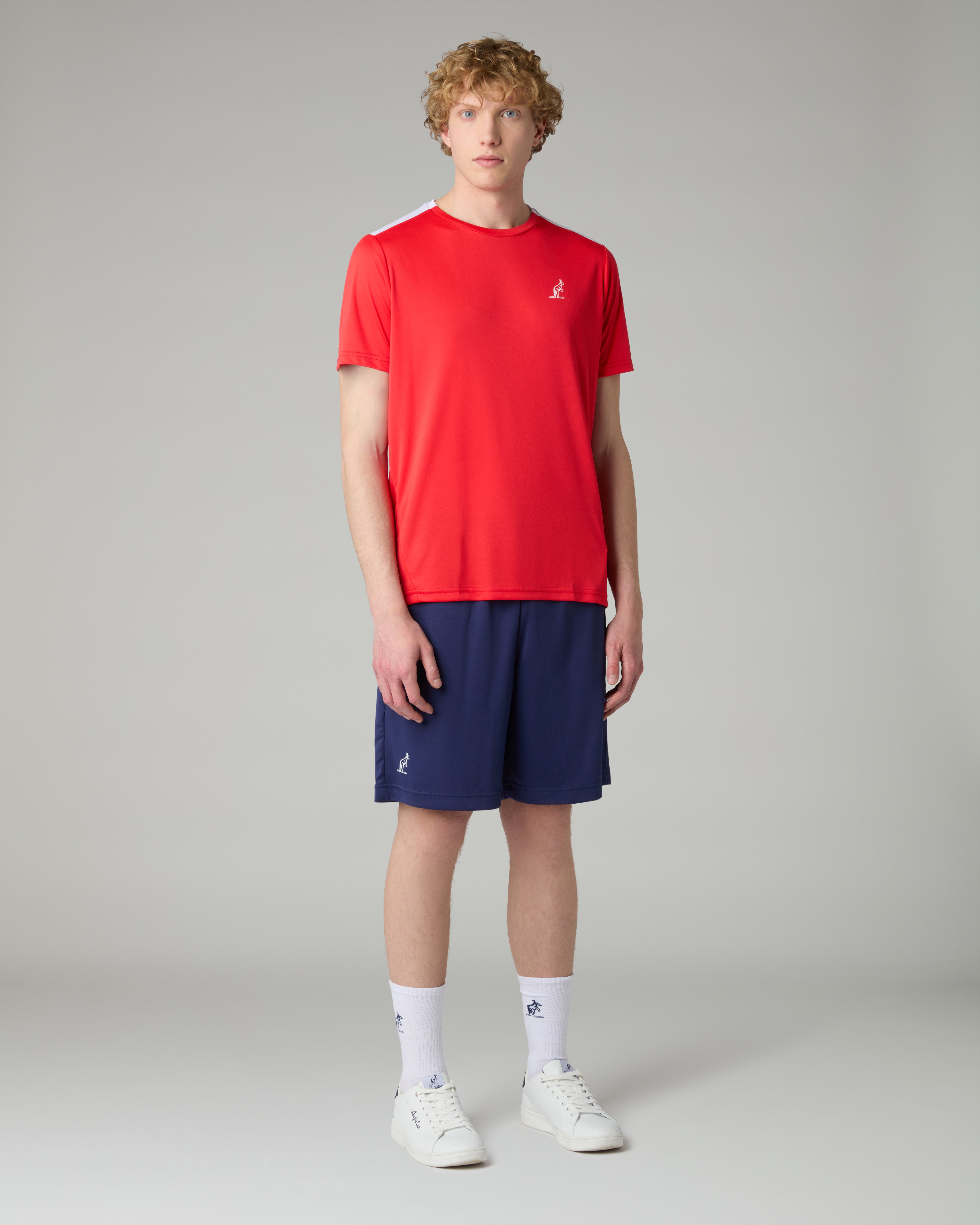 australian-energy-t-shirt-ace-tennis-t-shirt-rosso-vivo image 2