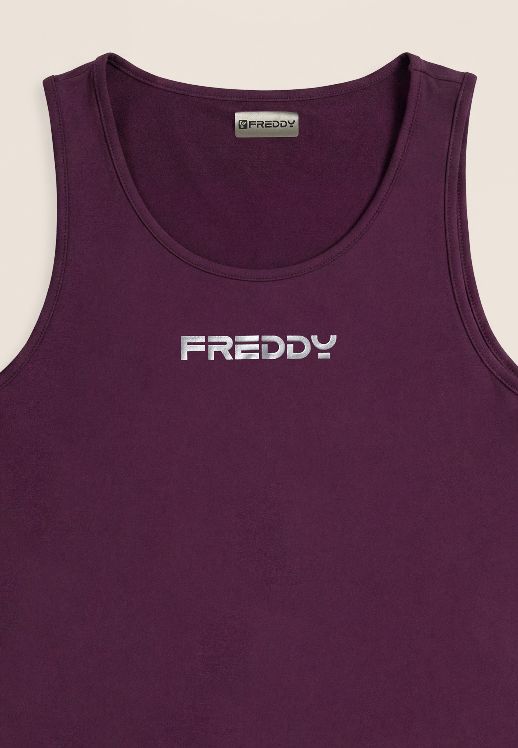 freddy-canotta-donna-sportiva-quick-dry-logo-metallizzato image 3
