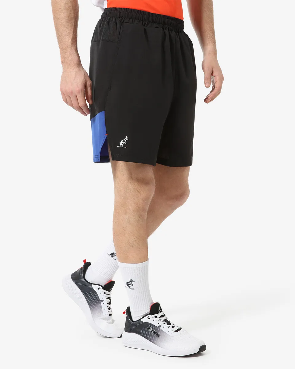 australian-color-block-short-tennis-slam-bi-elastico image 1