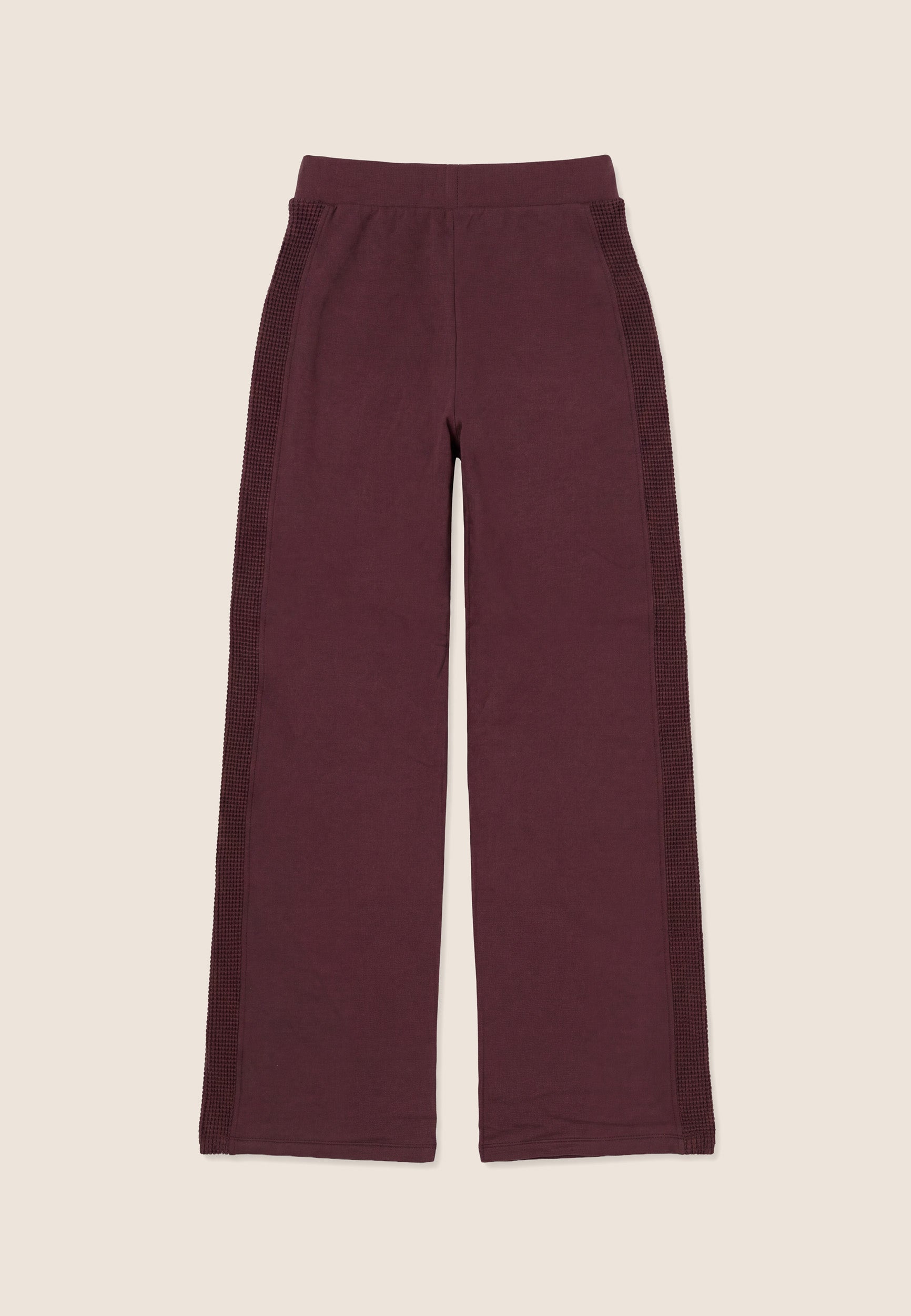 freddy-pantaloni-donna-wide-leg-in-modal-con-inserti-in-tricot image 2