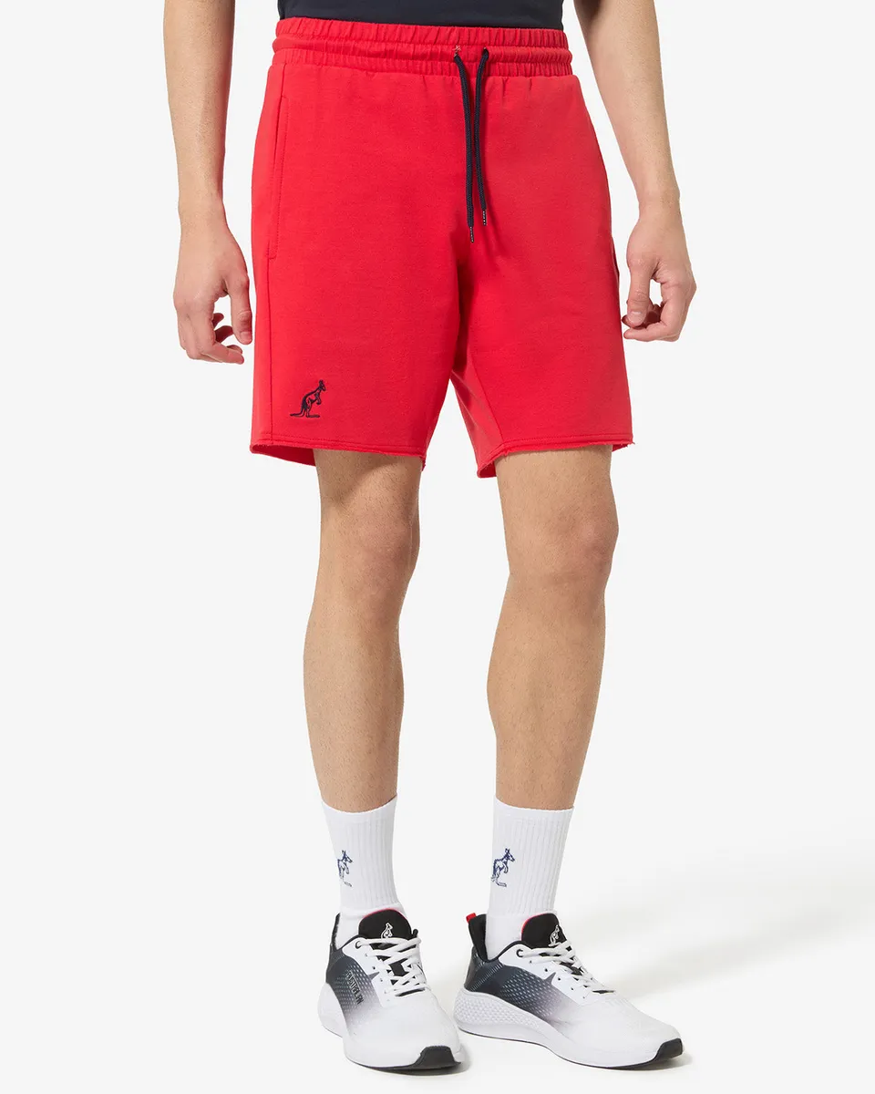 australian-essential-short-pantaloncini-felpa-rosso-vivo image 1