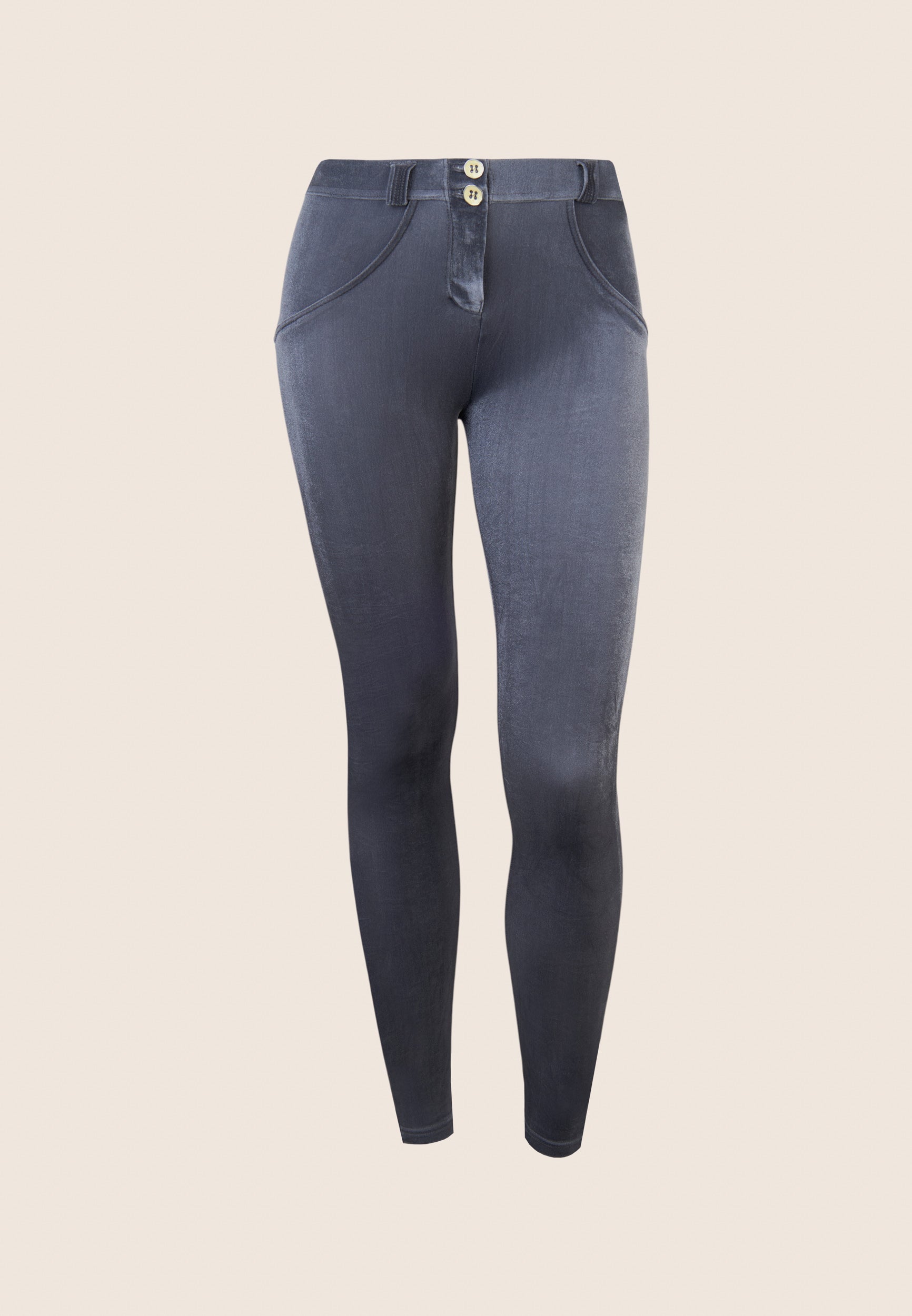 freddy-pantaloni-push-up-wr-up-vita-regular-effetto-velluto image 1