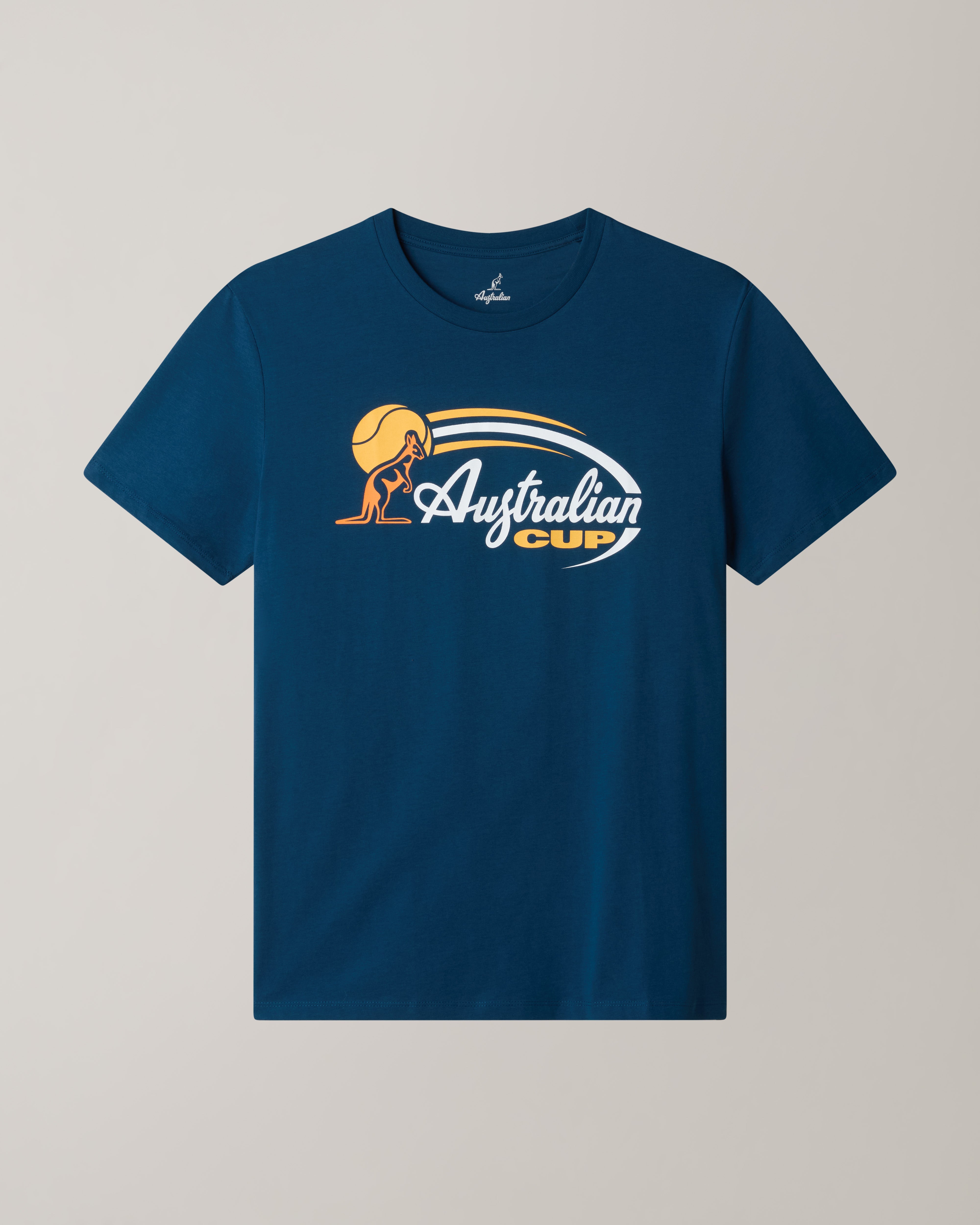 australian-cup-t-shirt-maglietta-cotone-uomo-regular image 5
