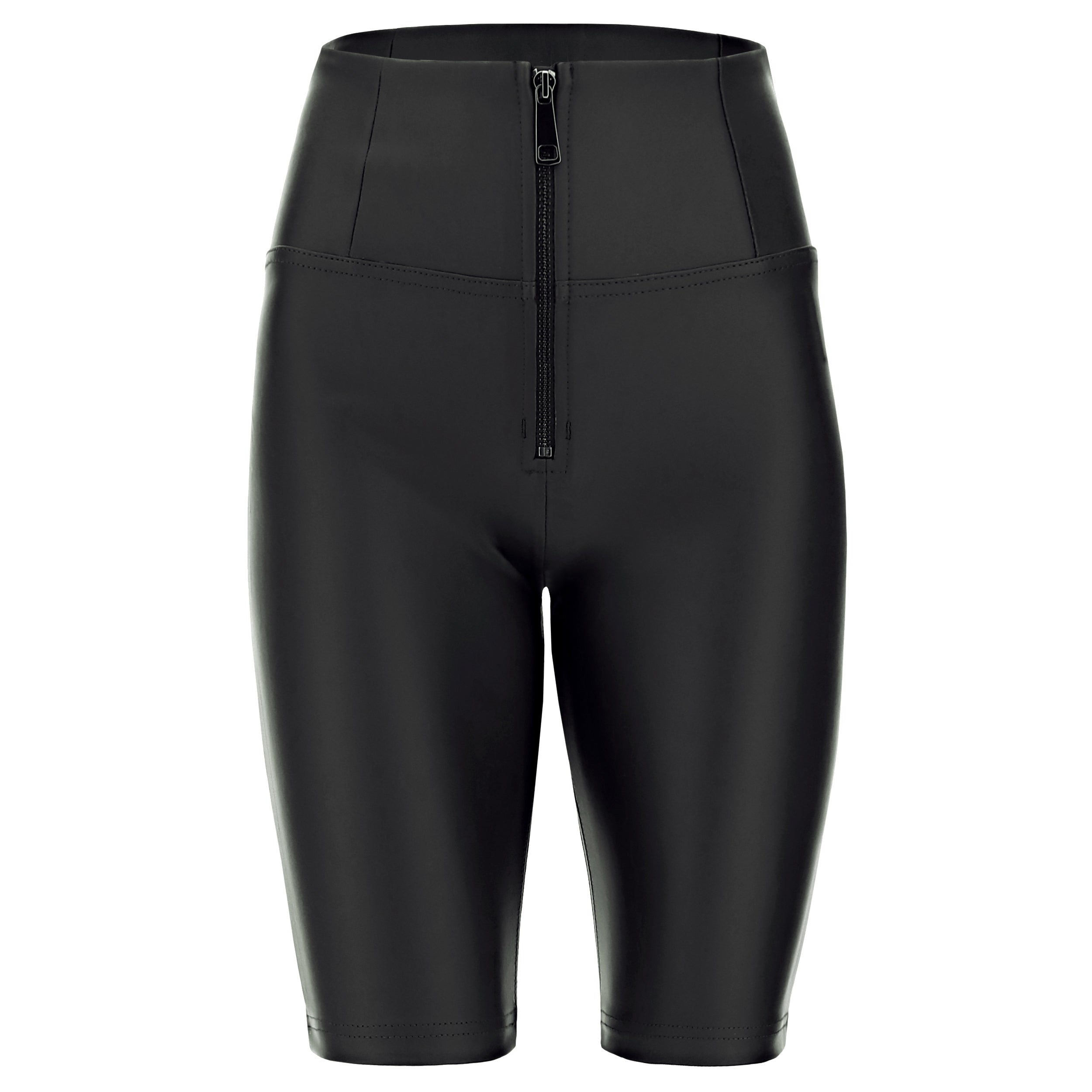 freddy-pantalone-wr-up-biker-similpelle-vita-alta-con-zip-skinny-push-up image 6