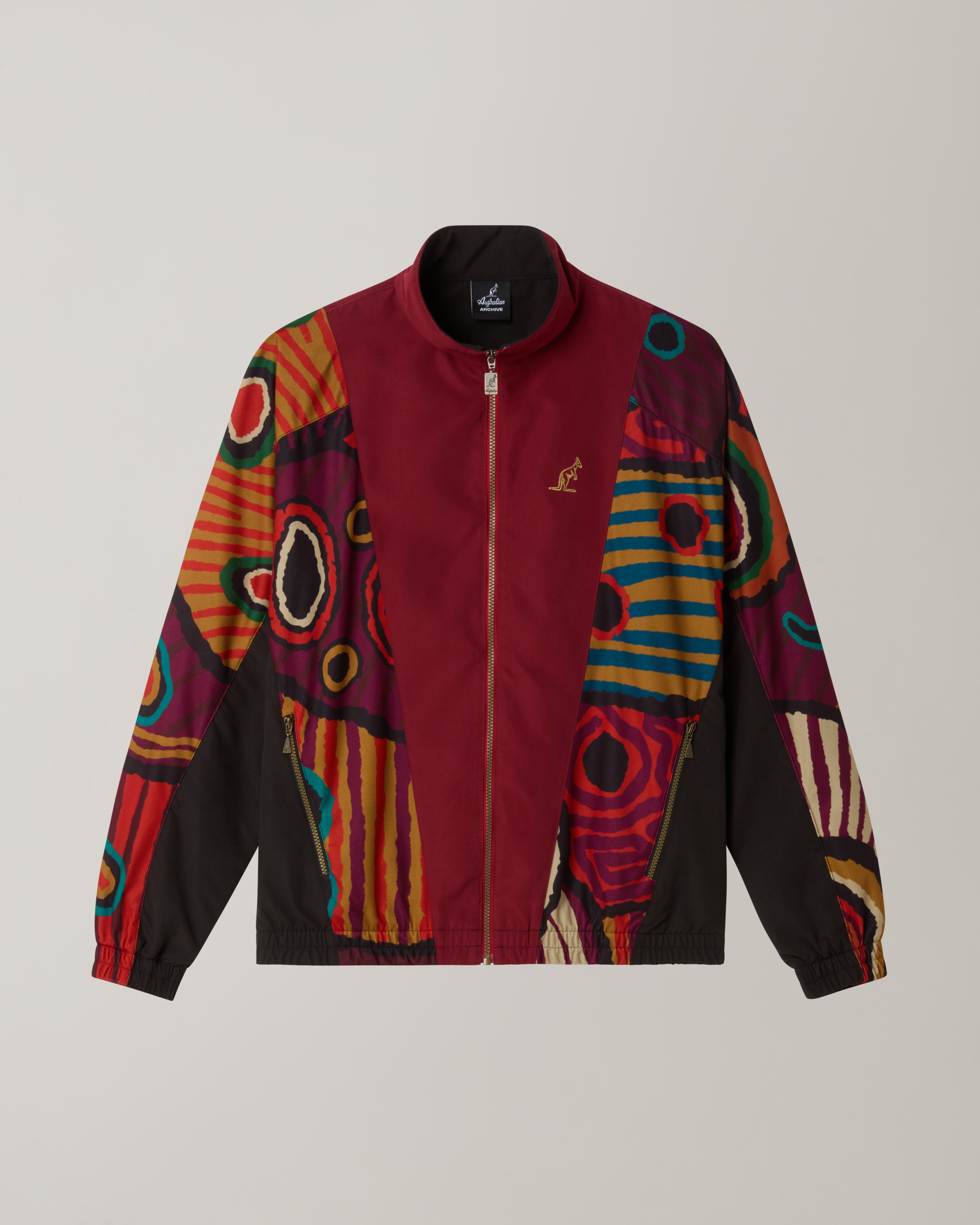 australian-jagera-track-jacket-giacca-bordeaux-sabrinda-all-over image 6
