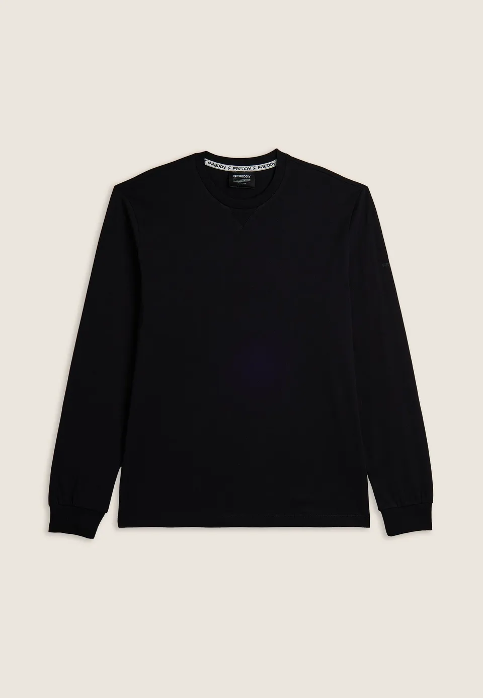 freddy-wr-up-t-shirt-manica-lunga-con-polsini-in-jersey-cotone image 1