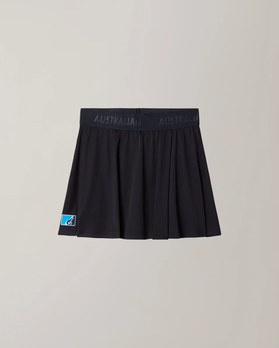 australian-league-skirt-gonna-tennis-blu-navy-traspirante-made-in-italy image 1