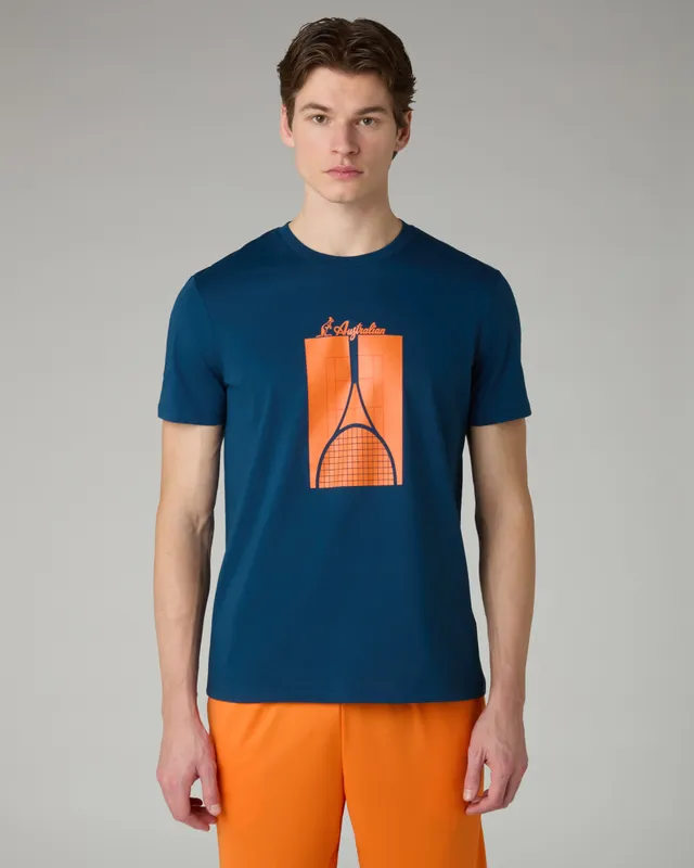 australian-raquet-court-t-shirt-in-cotone image 1
