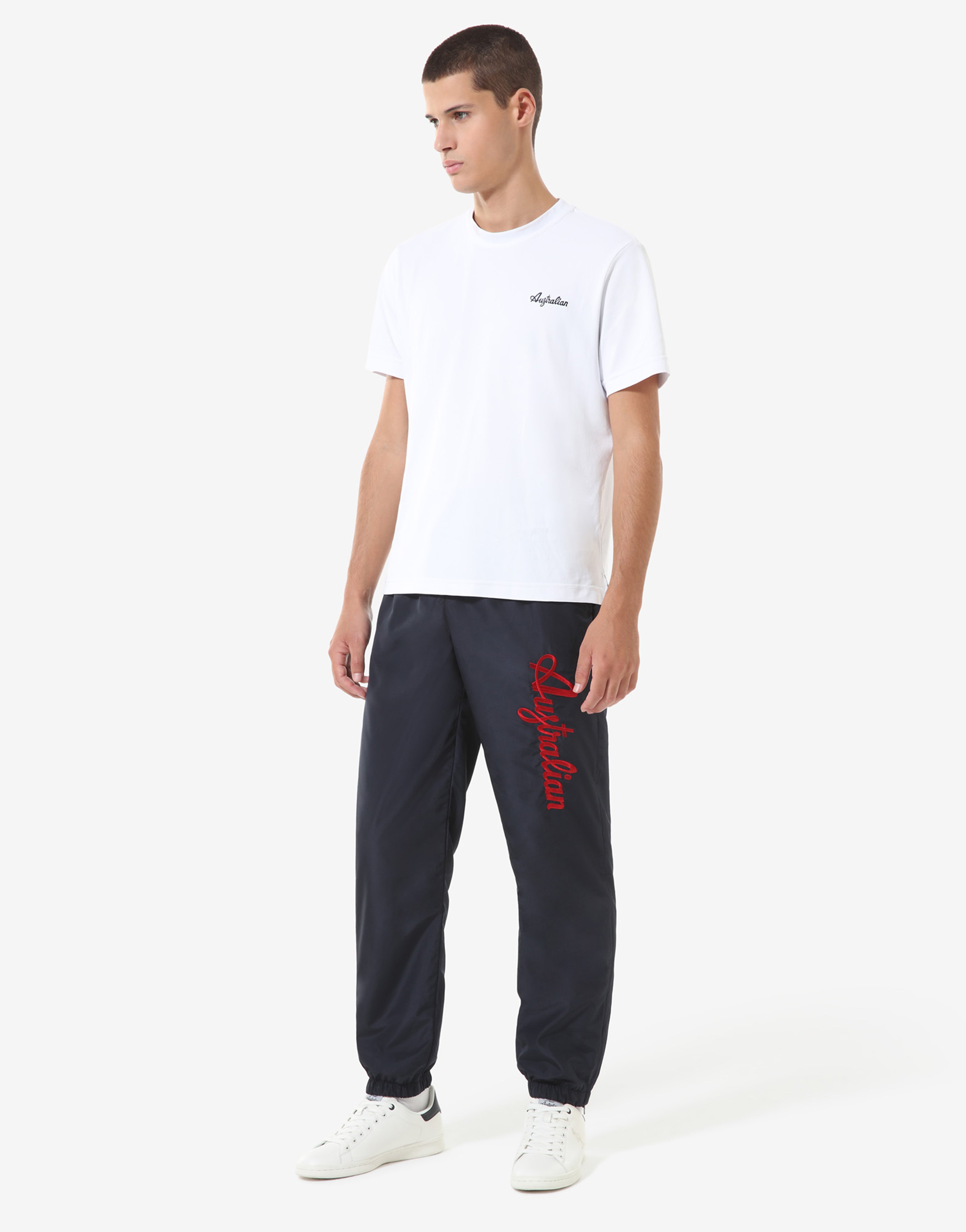 australian-smash-logo-pant-pantalone-tuta-blu image 2