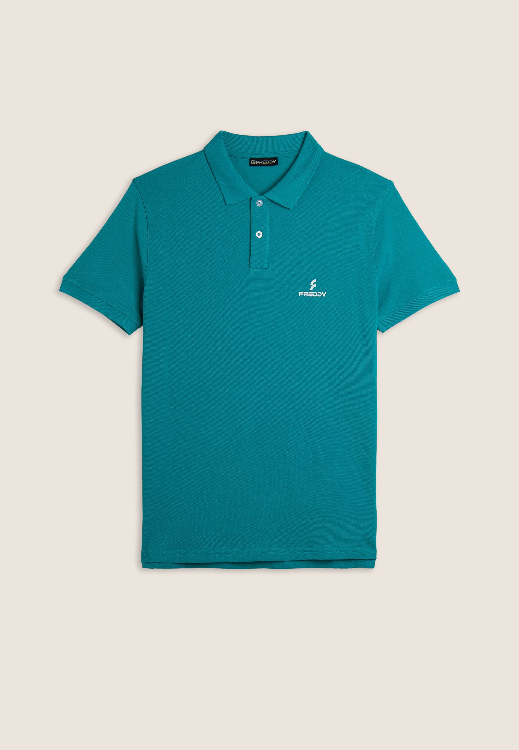 freddy-polo-uomo-in-piquet-di-cotone-100-con-logo image 4