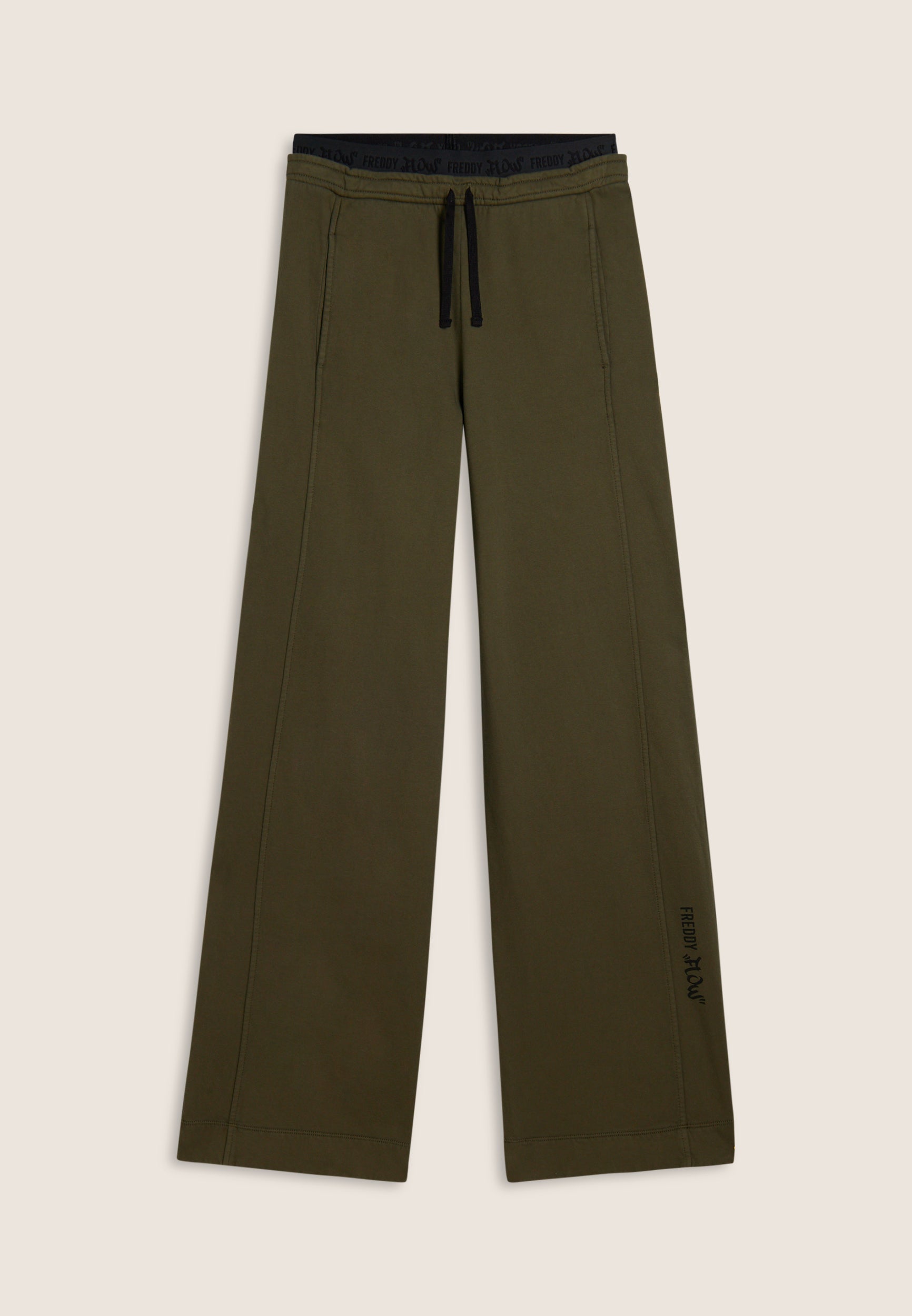 freddy-pantaloni-wide-leg-in-felpa-con-stampa-flow image 5